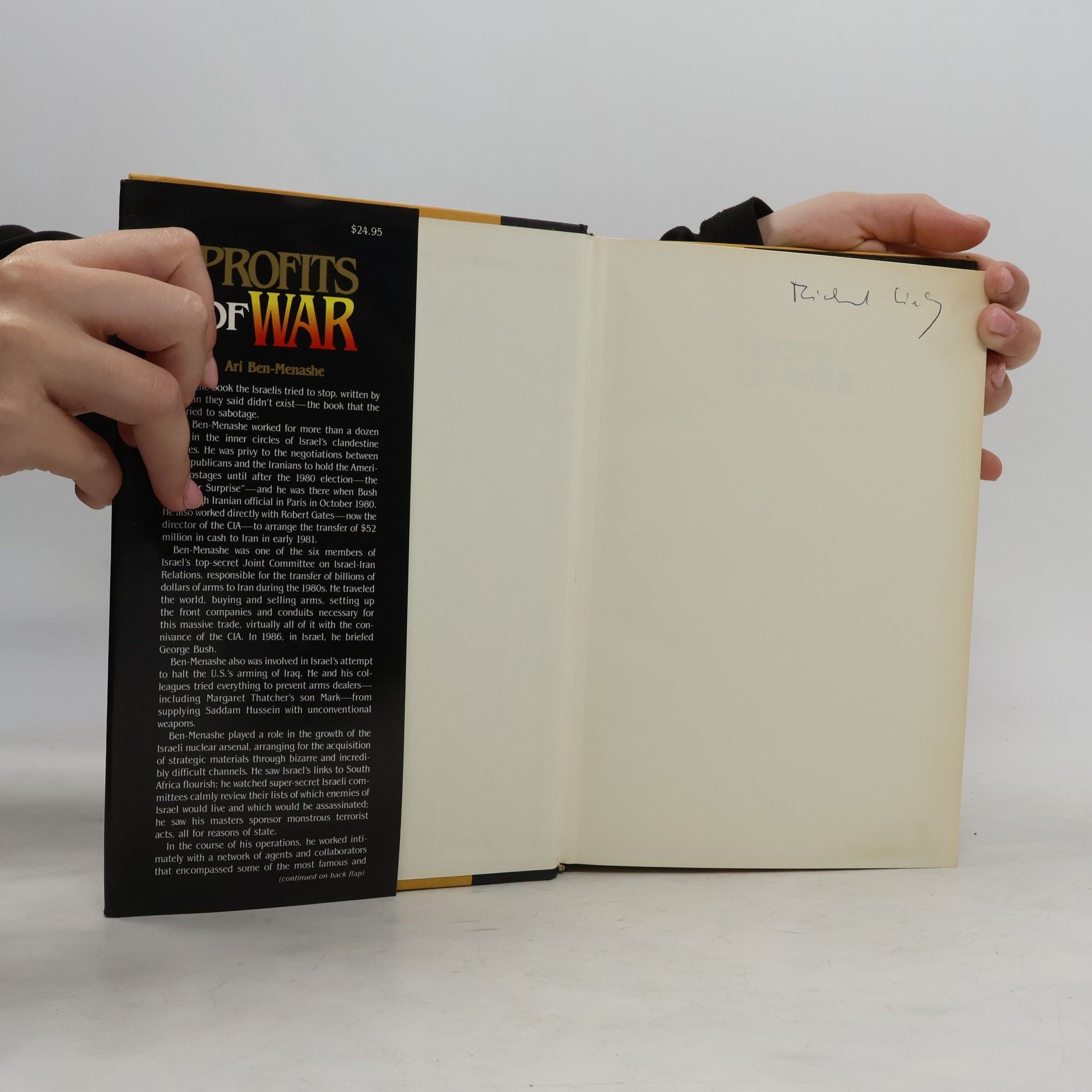 Ari Ben-Menashe Profits of War