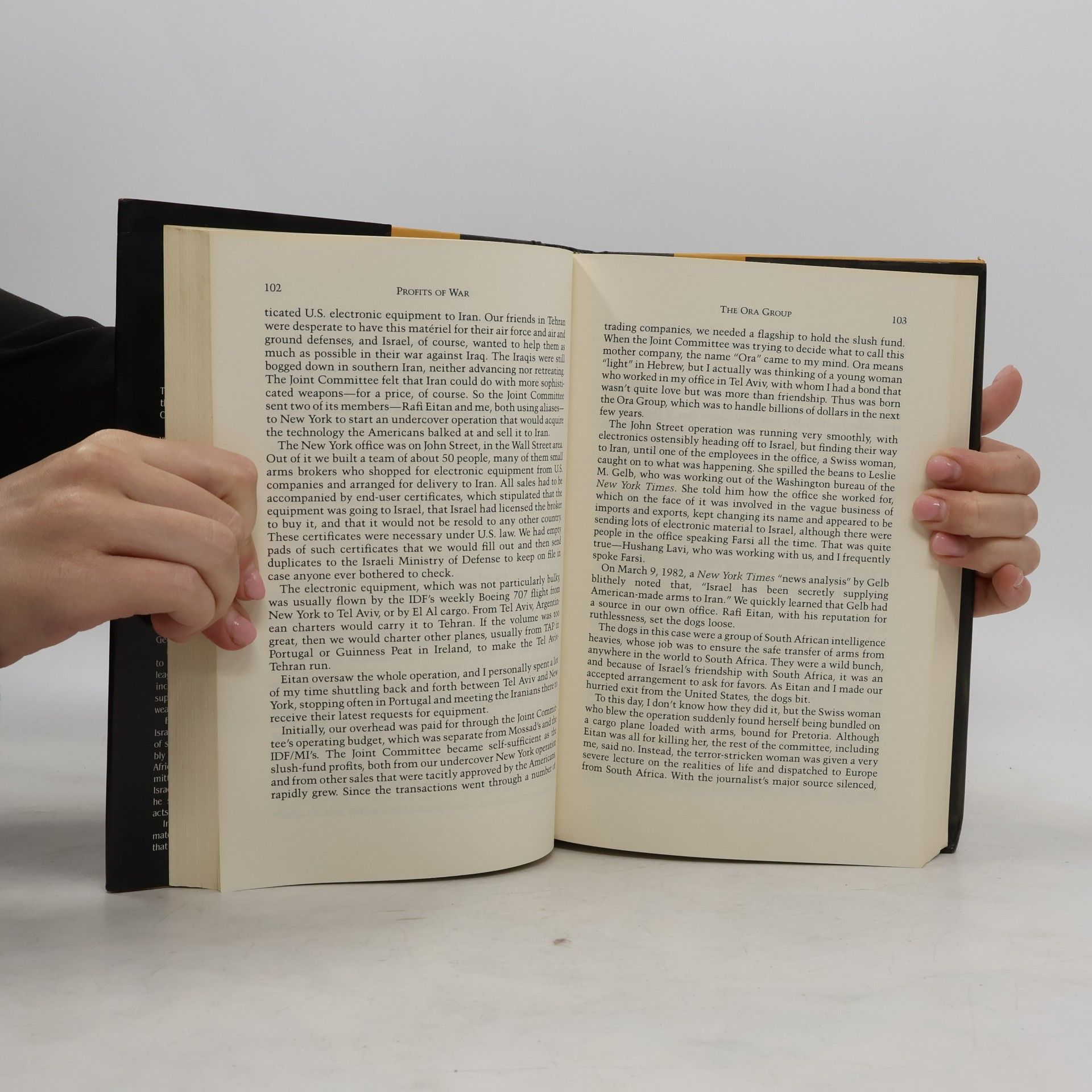 Ari Ben-Menashe Profits of War