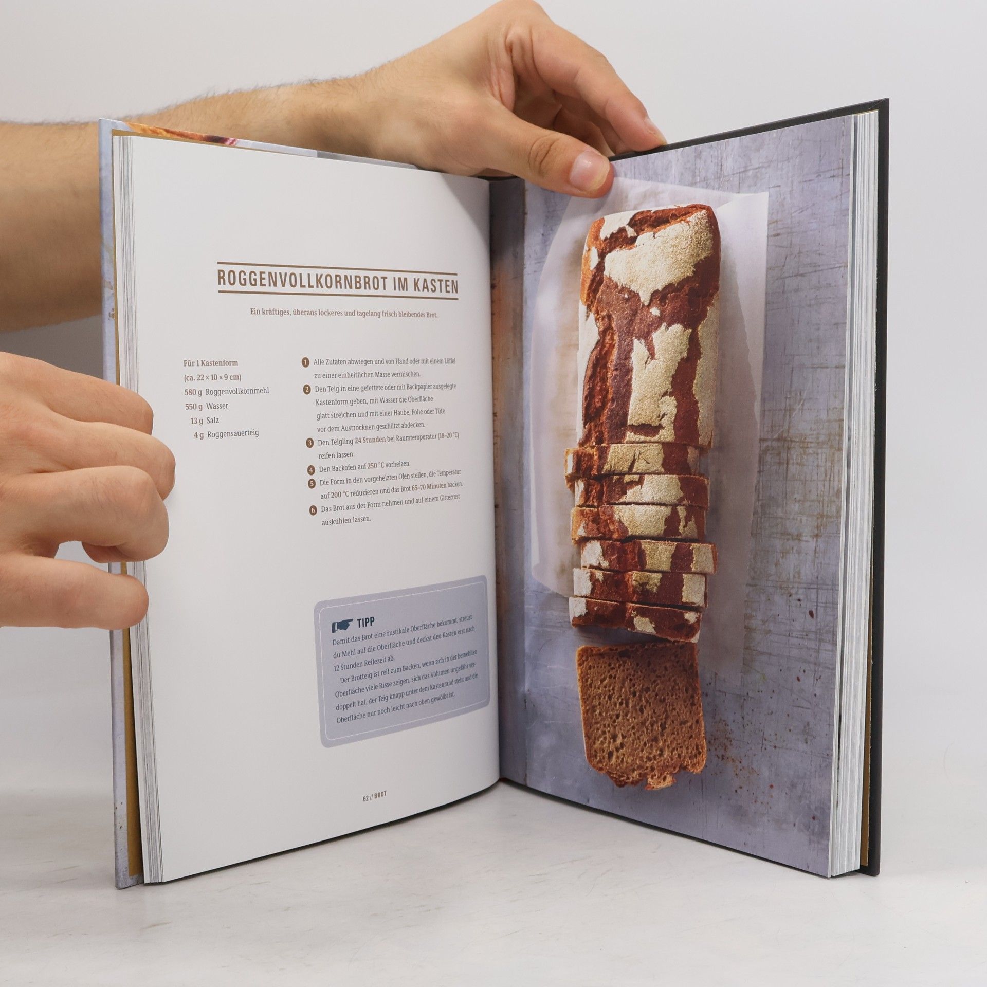 Lutz Geissler Brot backen in Perfektion mit Hefe