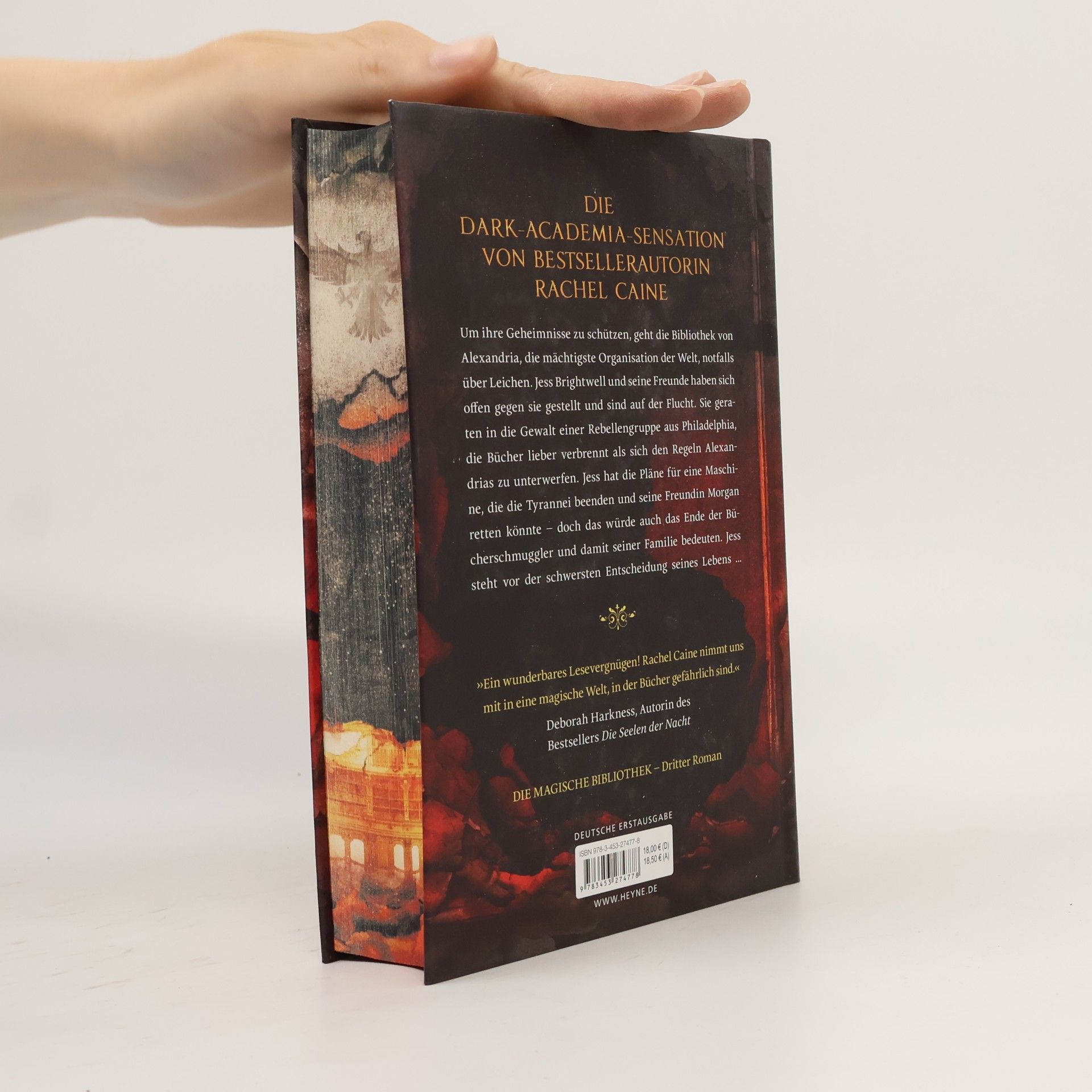 Rachel Caine Asche und Feder - Magische Bibliothek