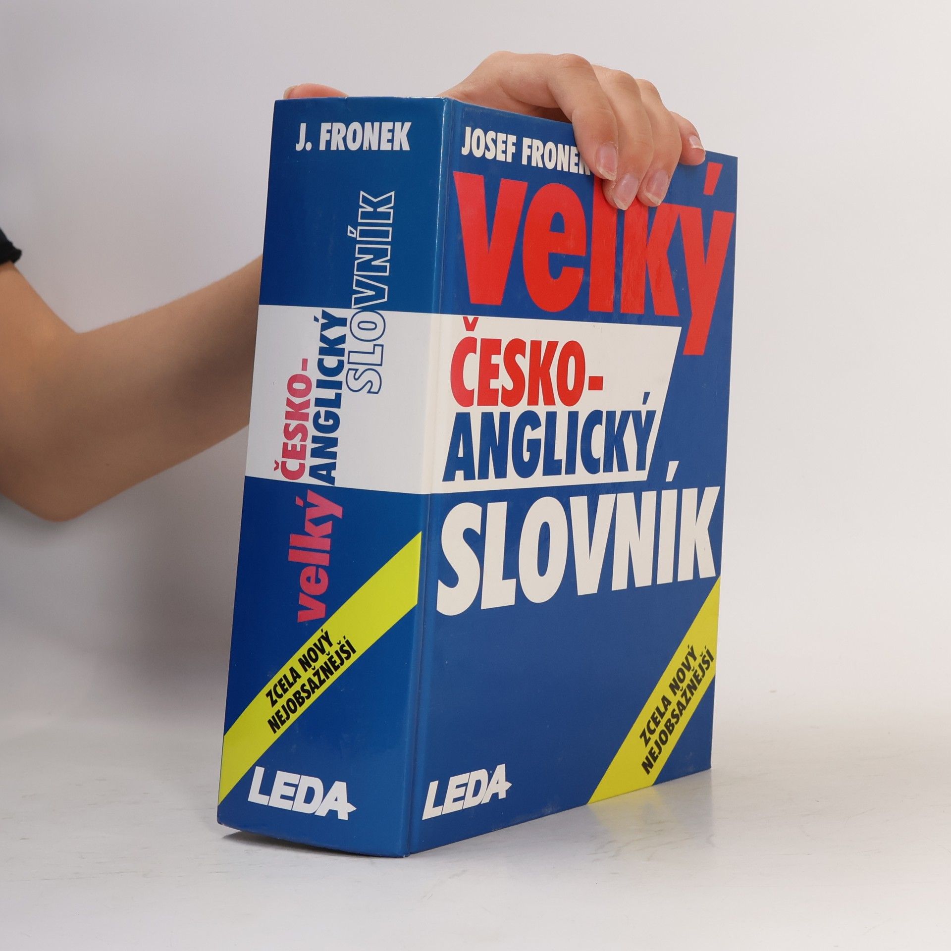 Josef Fronek Velký česko-anglický slovník
