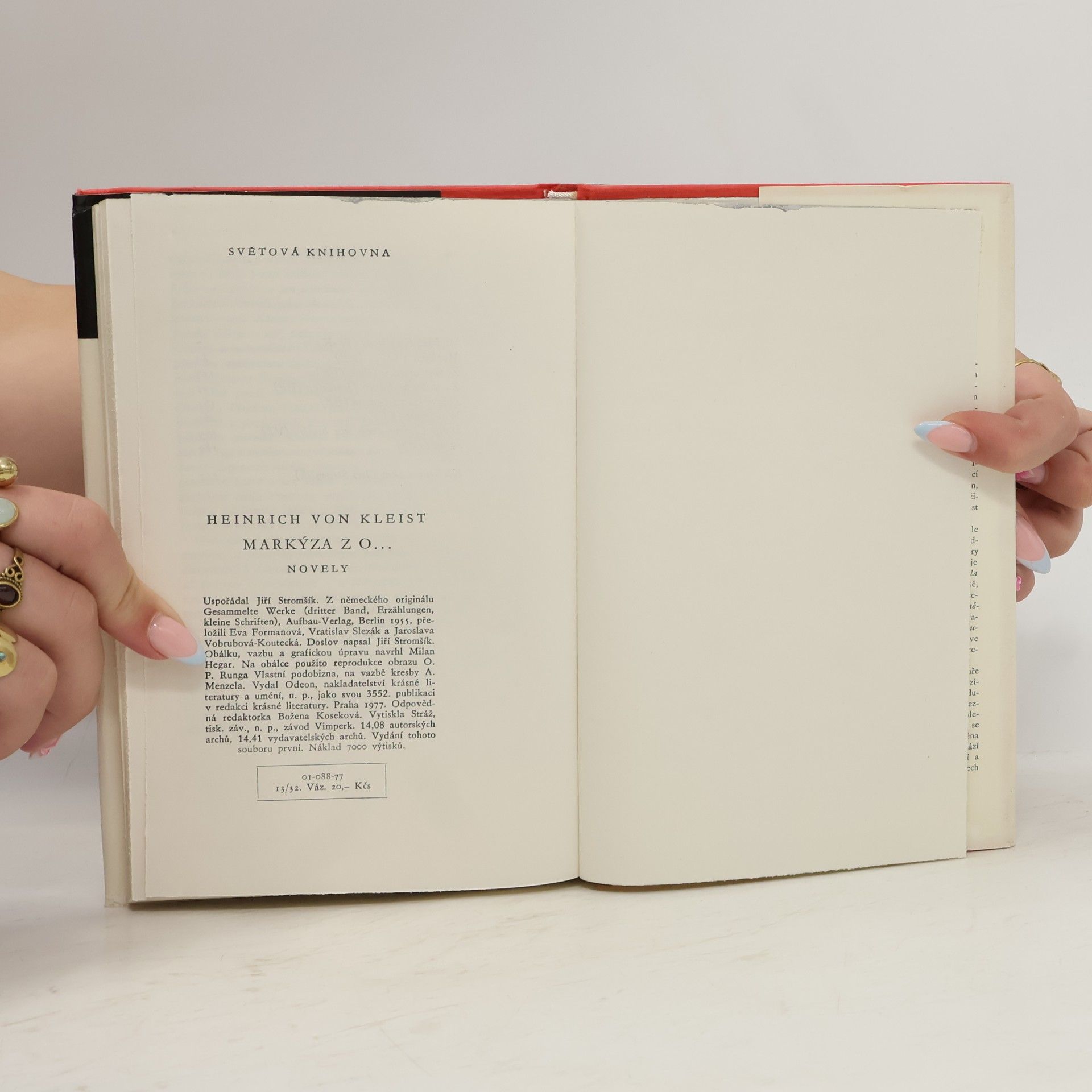 Heinrich von Kleist Markýza z O...