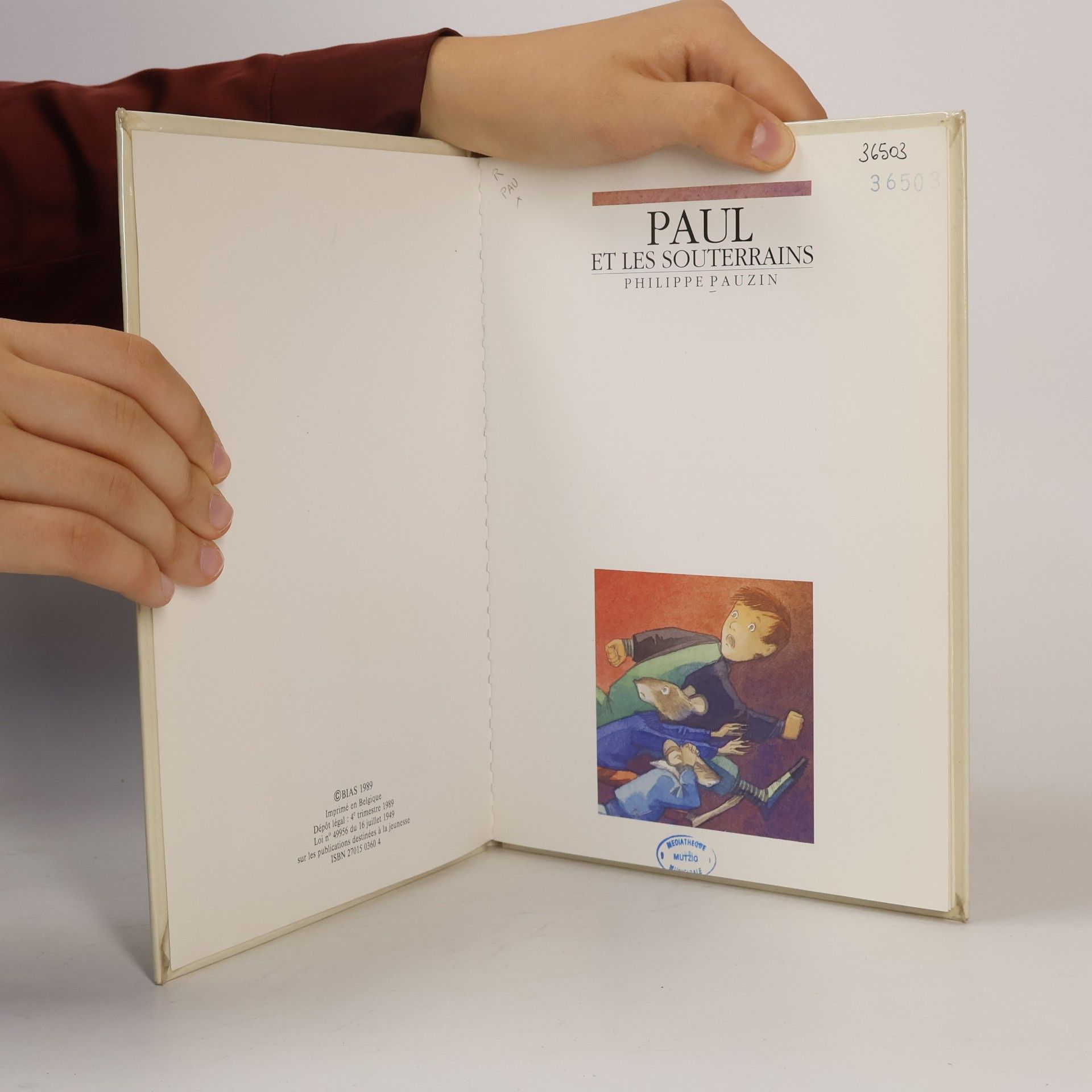 Philippe Pauzin Bias: Paul et les souterrains