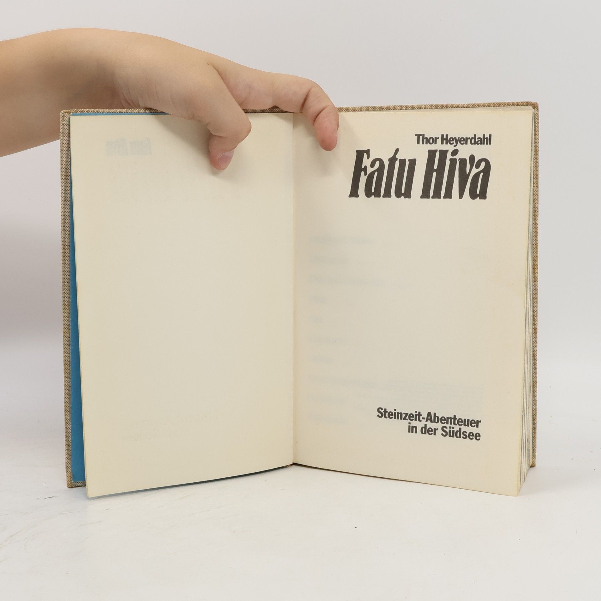 Thor Heyerdahl Fatu Hiva