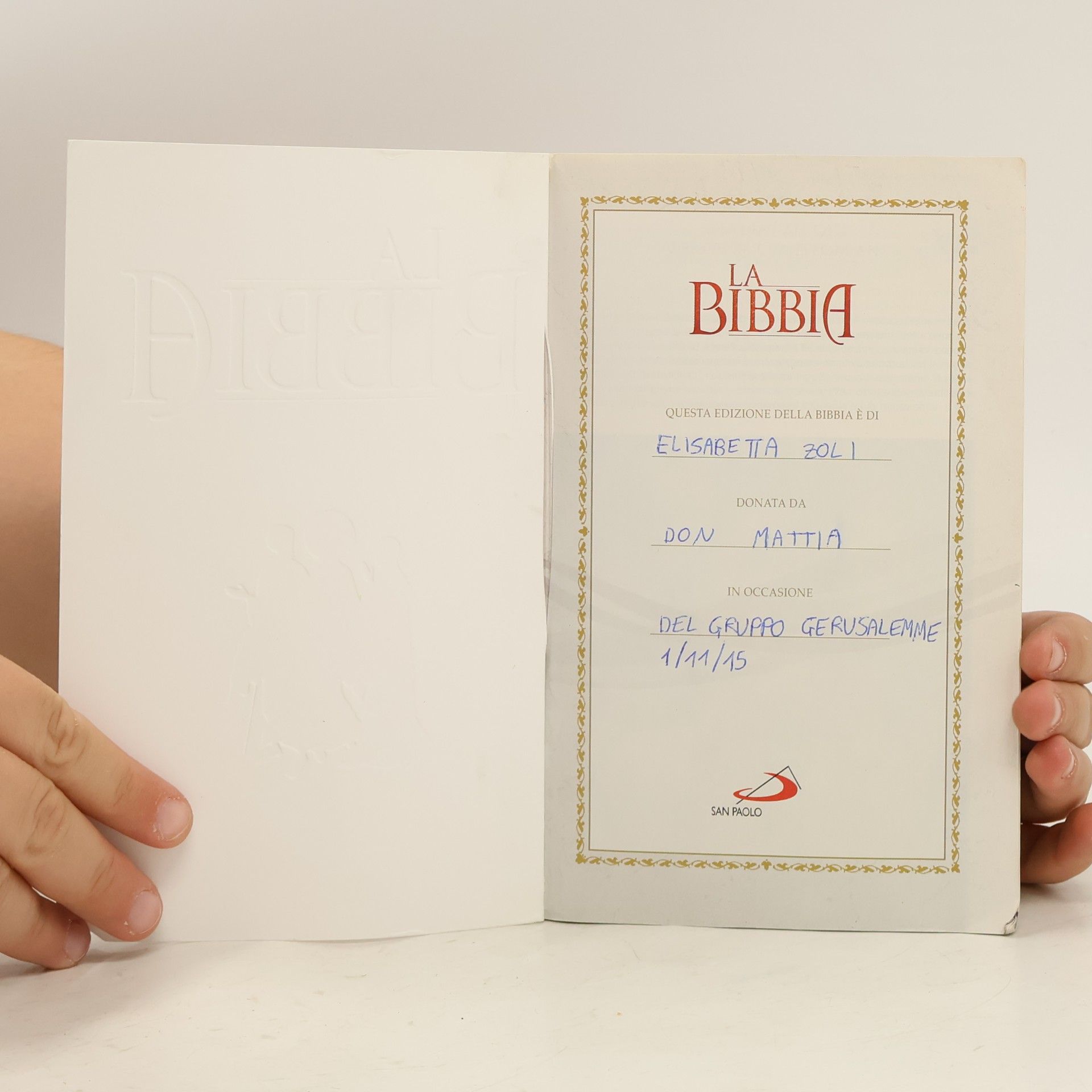 AA, VV La Bibbia. Nuova versione dai testi antichi