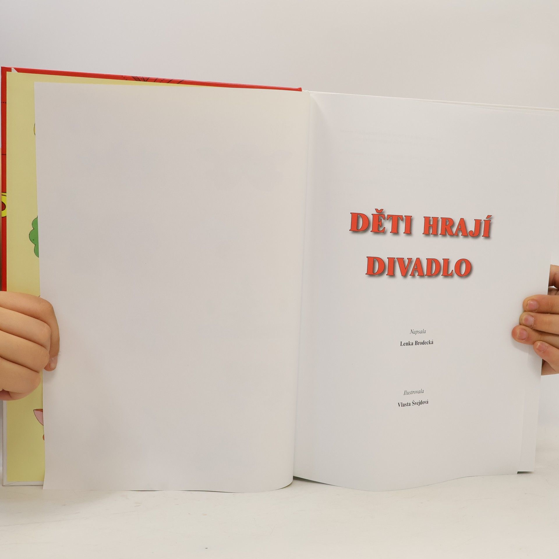 Lenka Brodecká Děti hrají divadlo