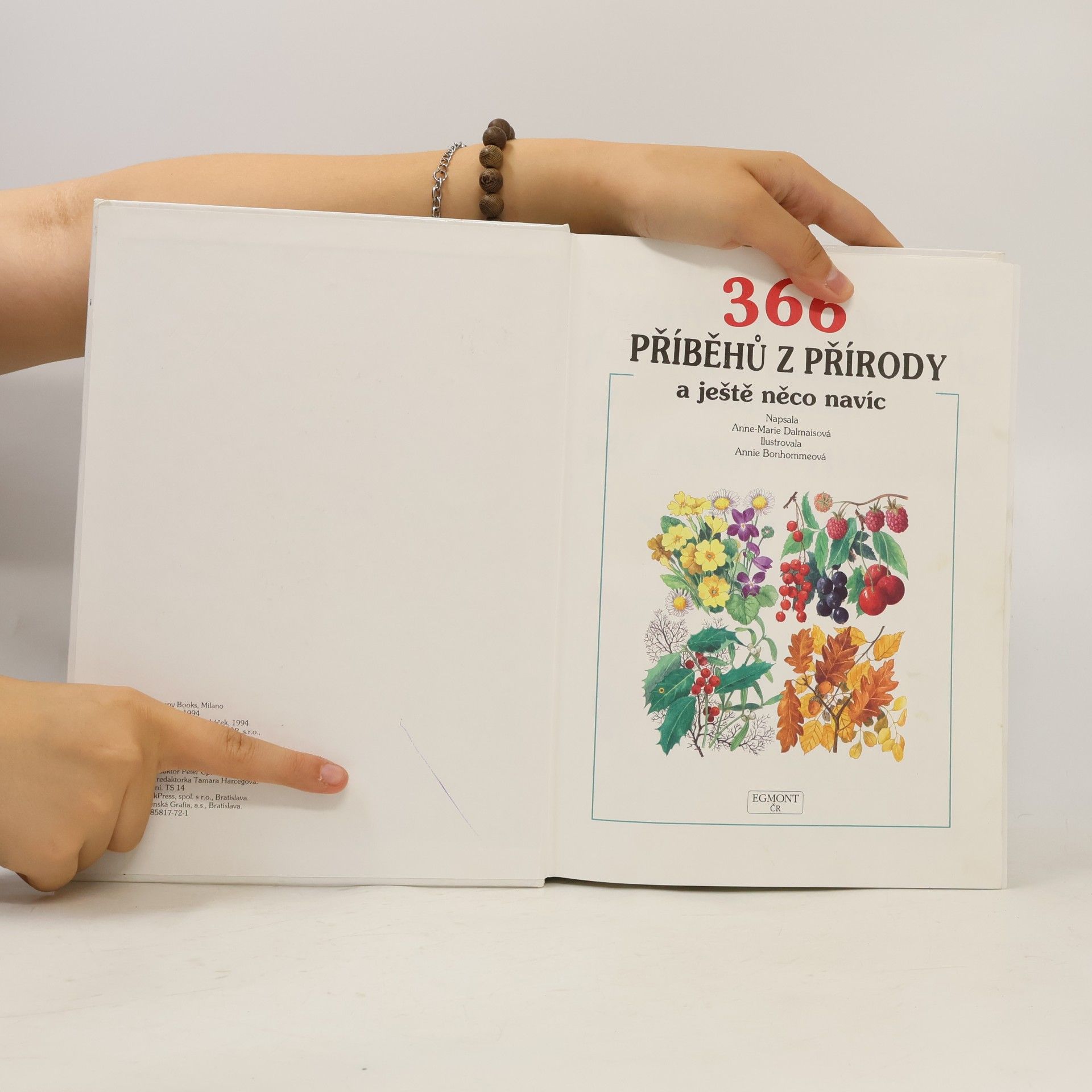 Anne-Marie Dalmais 366 příběhů z přírody a ještě něco navíc