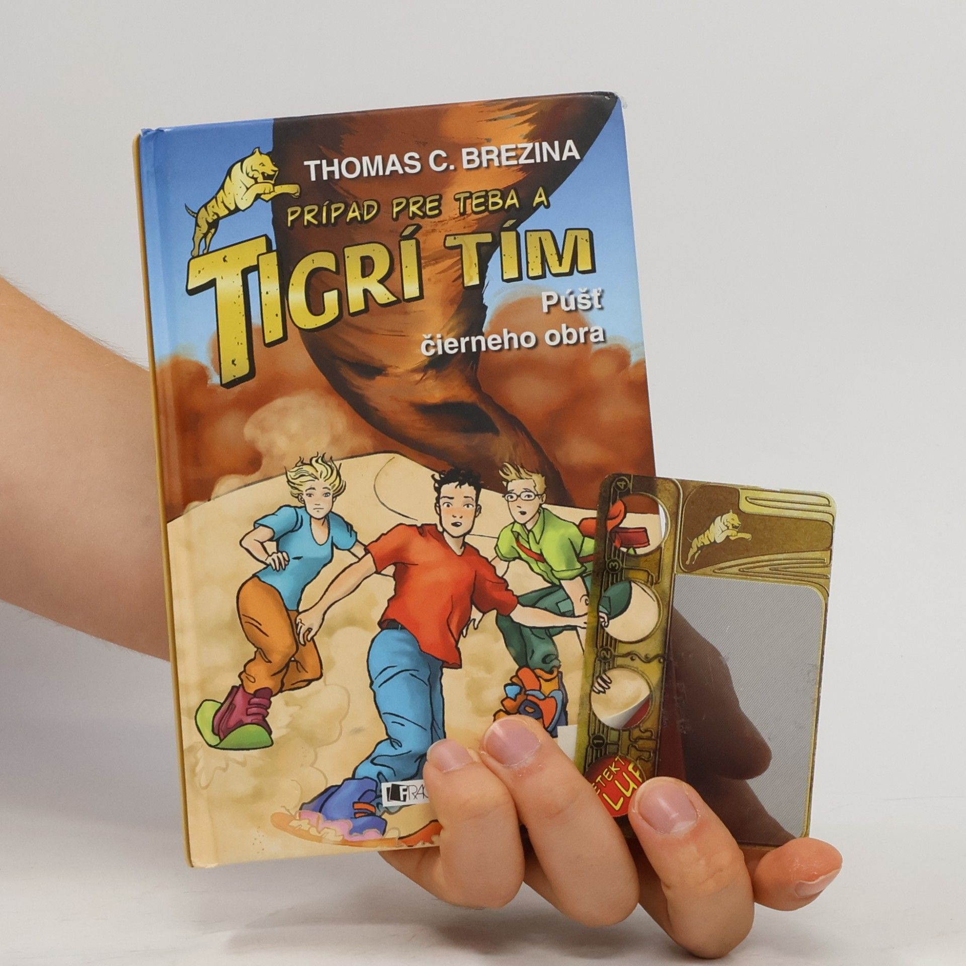 Thomas Brezina Prípad pre tebe a tigrí tím. Púšť čierneho obra
