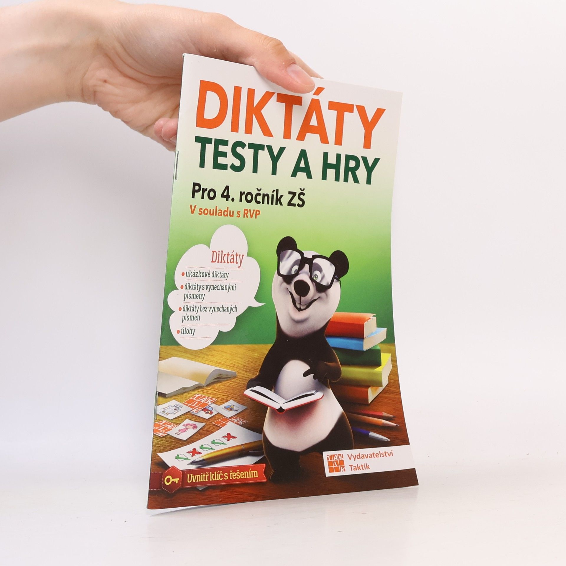 Zina Hošková Diktáty, testy a hry pro 4. ročník ZŠ