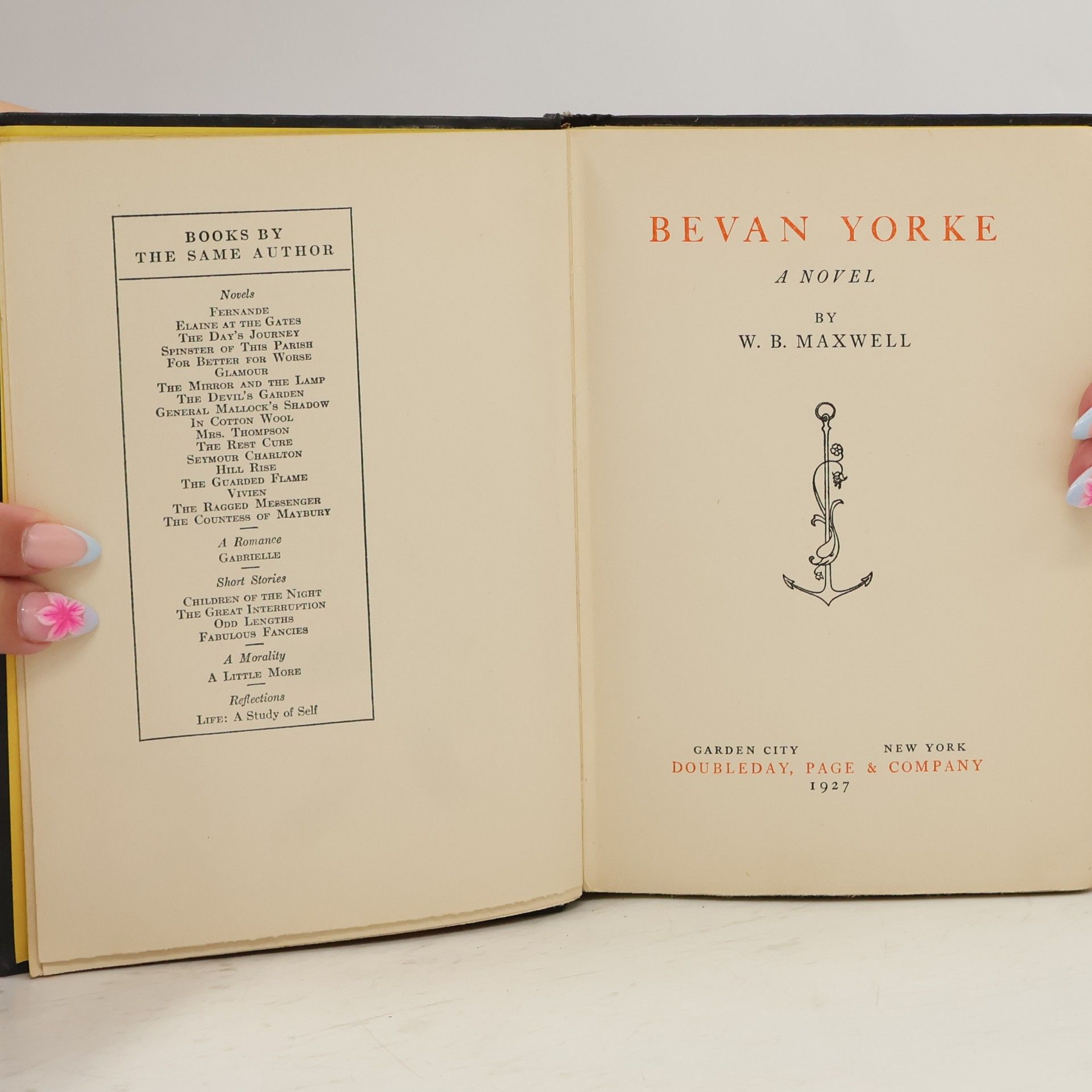 Maxwell W. B. Bevan Yorke