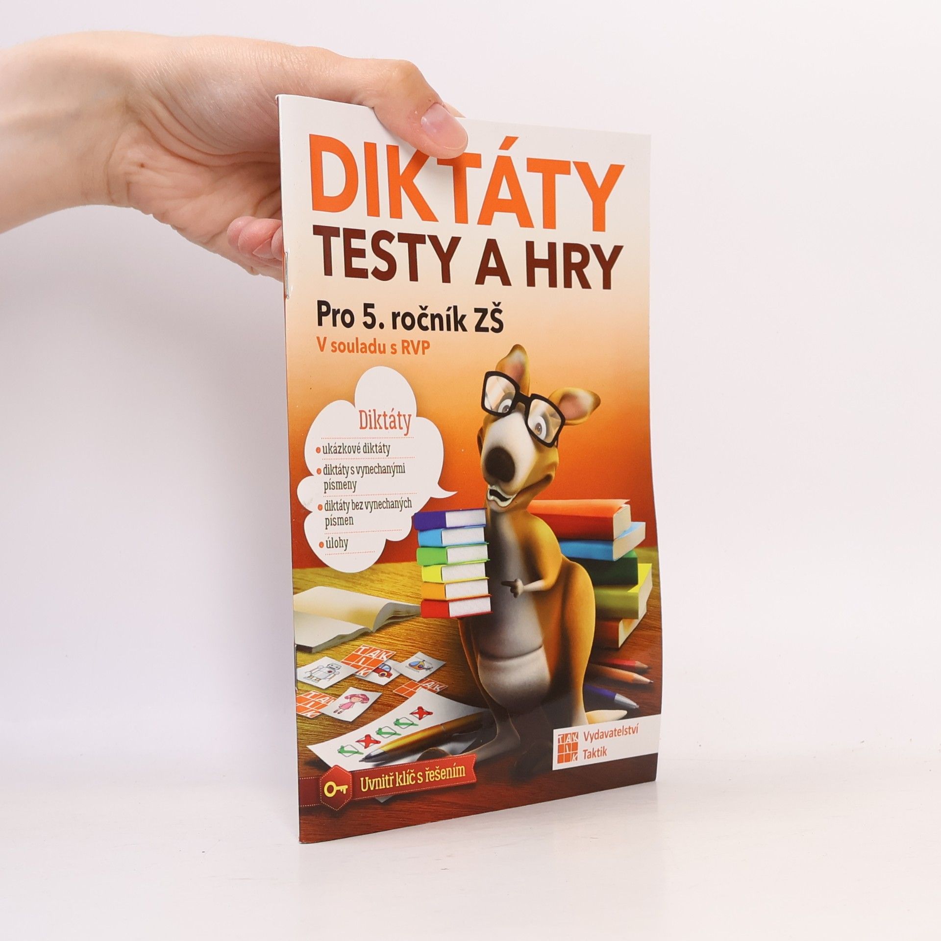 Auteurscollectief Diktáty, testy a hry : pro 5. ročník ZŠ : v souladu s RVP