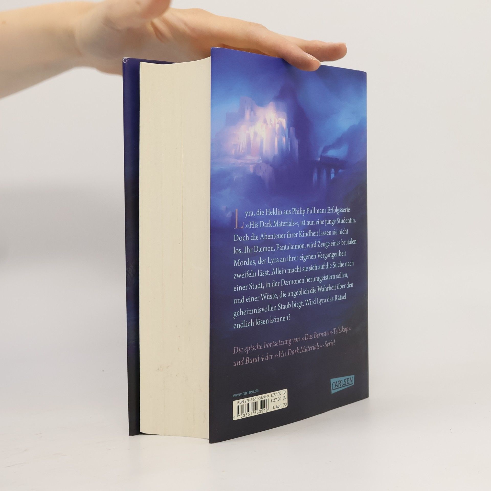 Philip Pullman Ans andere Ende der Welt