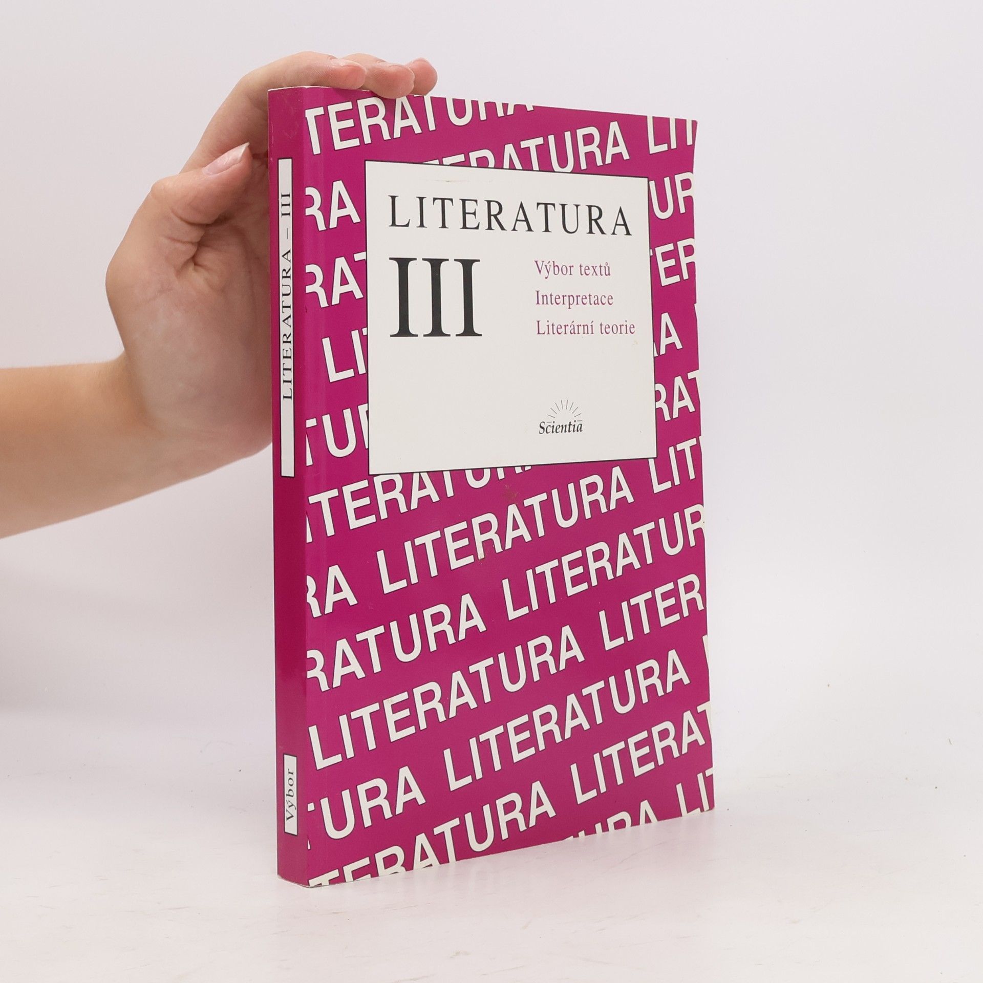 Bohuslav Hoffmann Literatura III Výbor textů Interpretace Literární teorie