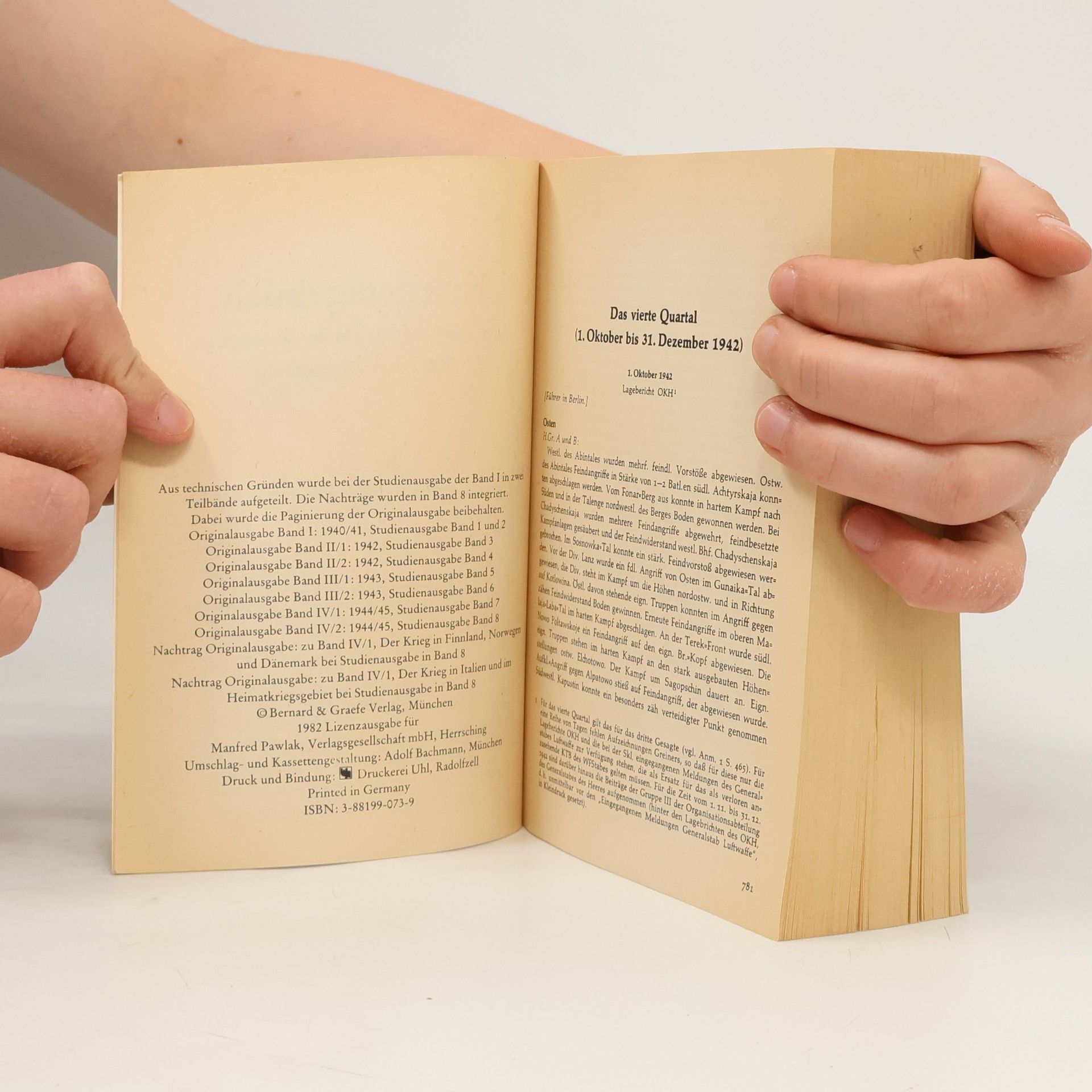 Percy Ernst Schramm Kriegstagebuch des Oberkommandos der Wehrmacht (Wehrmachtführungsstab), 4. - Teilband II.