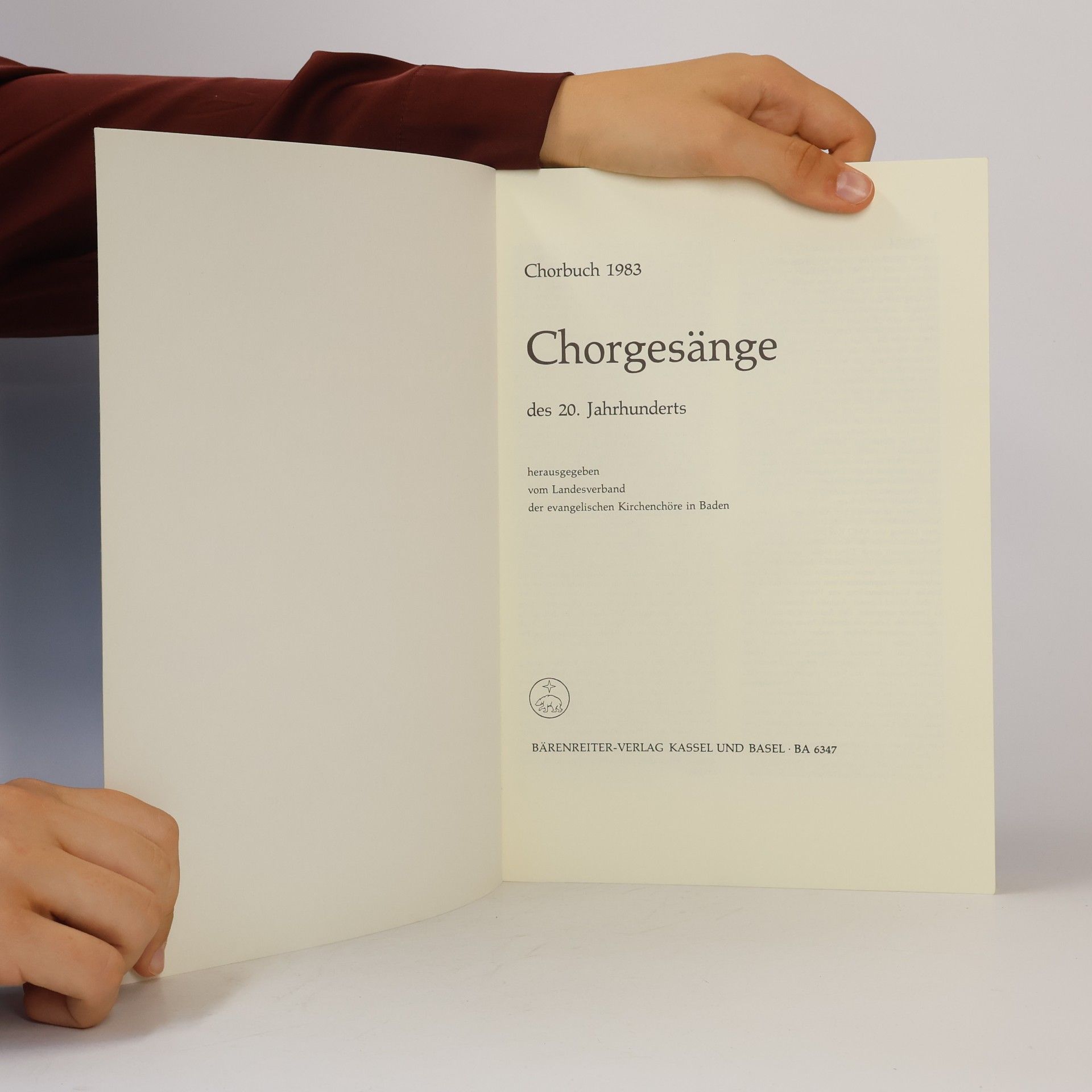 Autorenkollektiv Chorgesänge des 20. Jahrhunderts