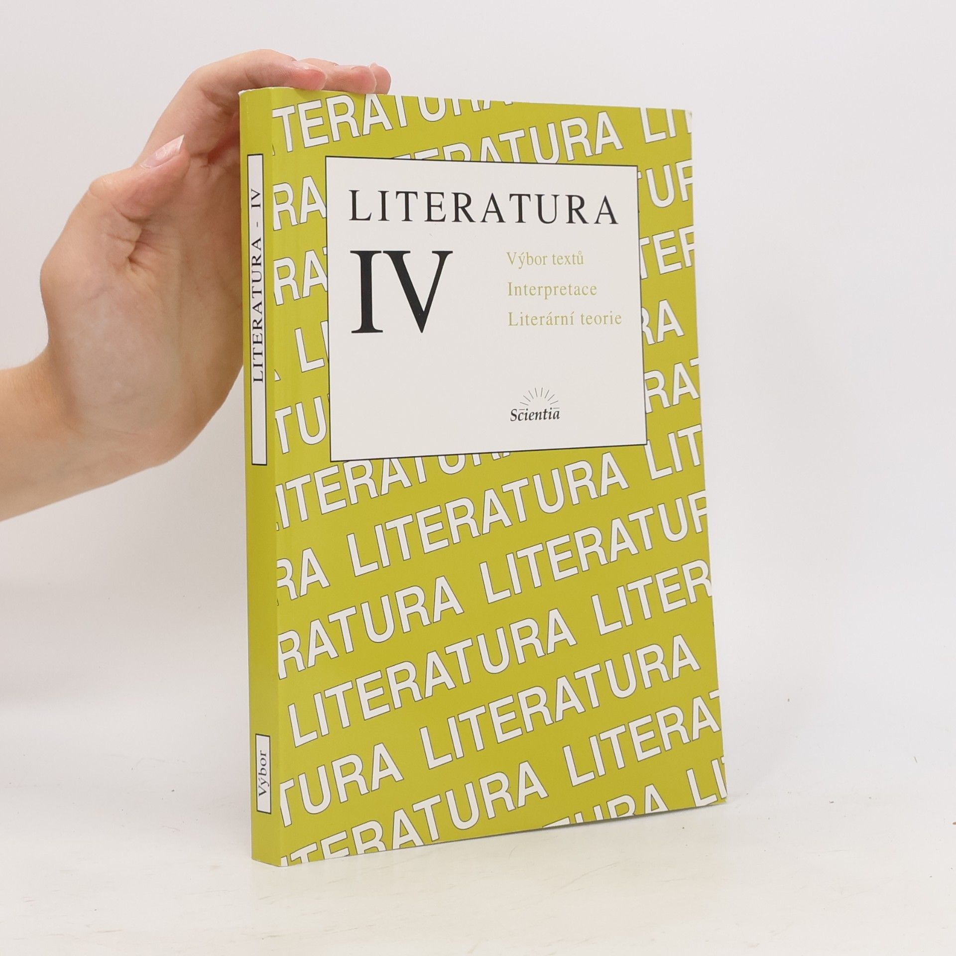 Bohuslav Hoffmann Literatura IV. Výbor textů, interpretace, literární teorie