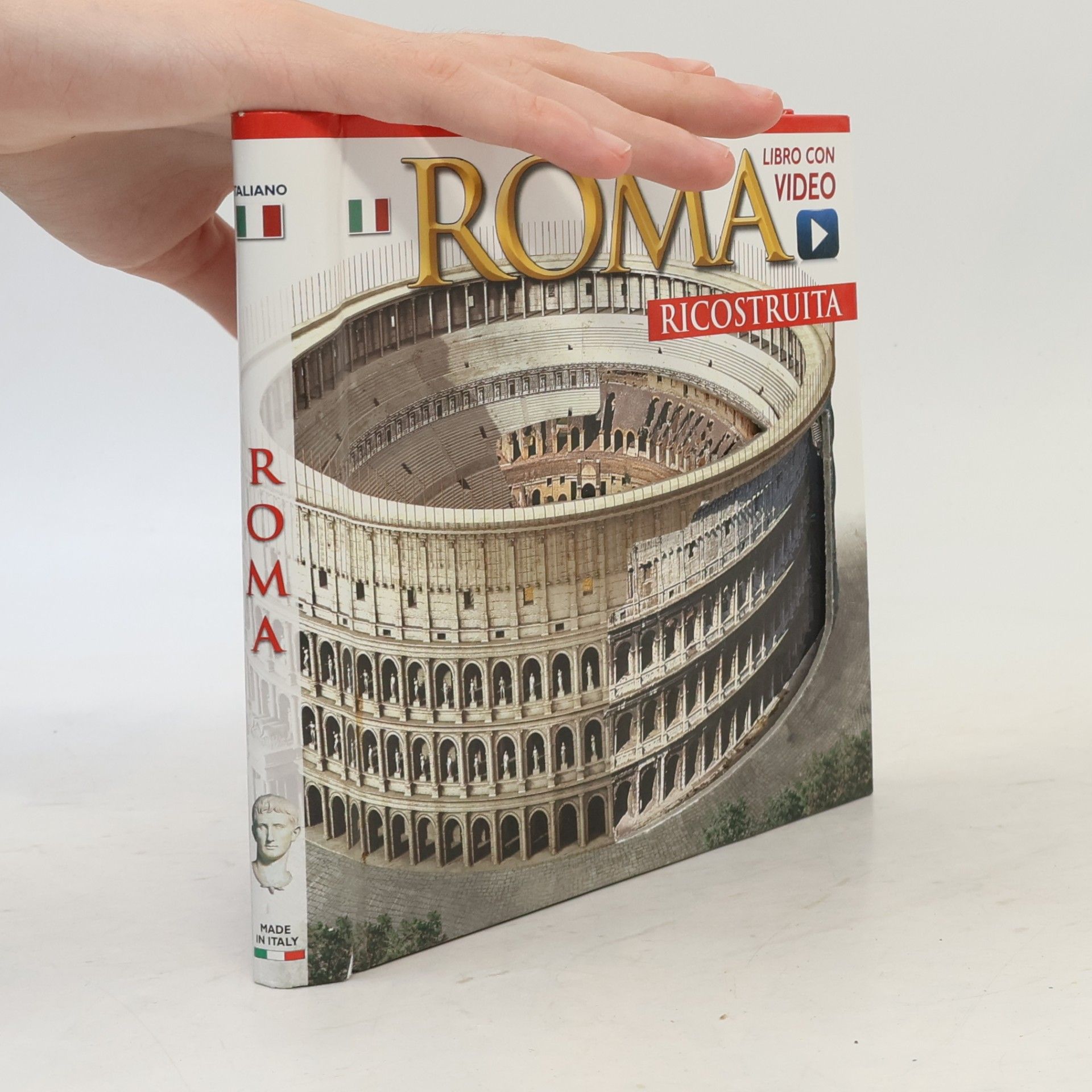 Autores varios Roma ricostruita. Con DVD