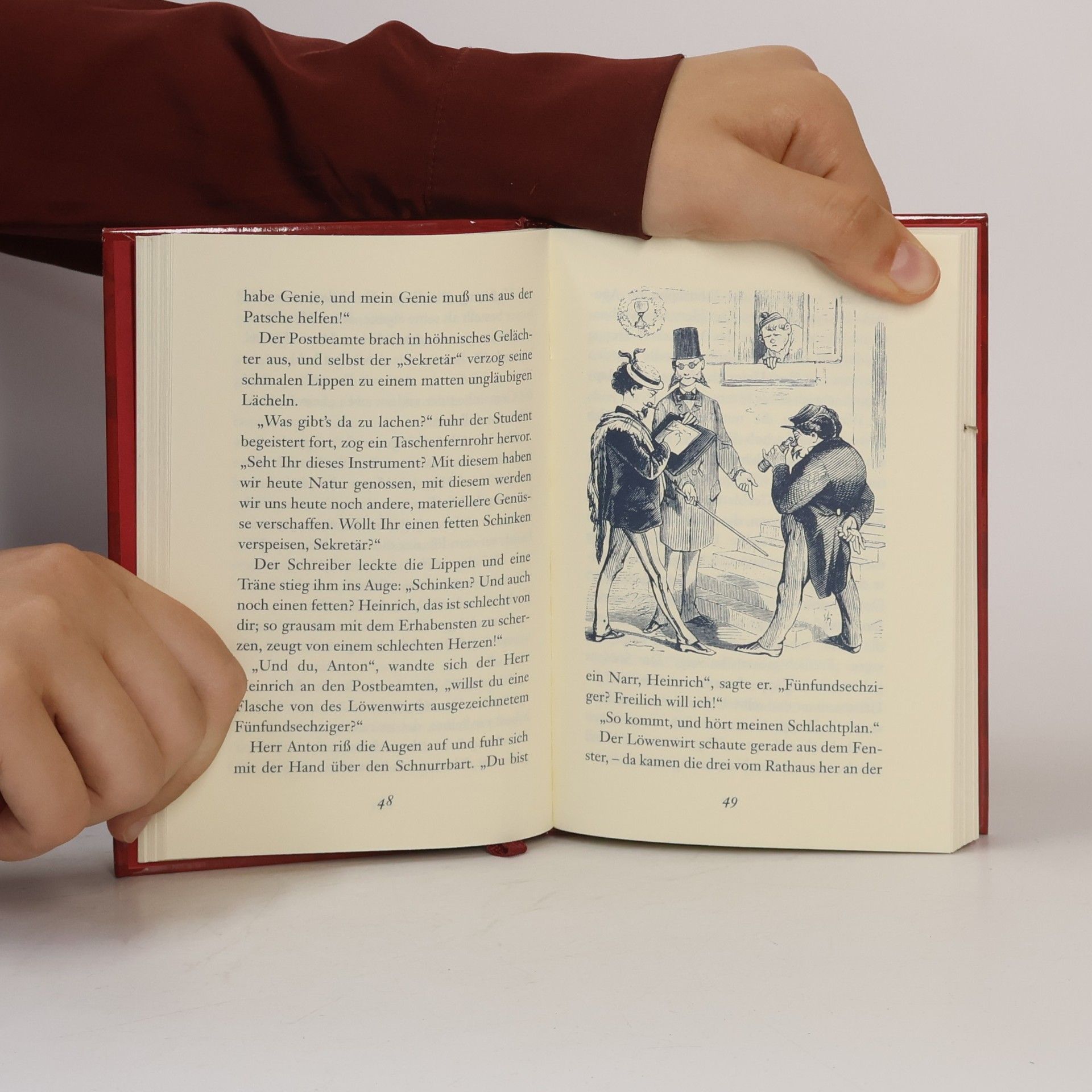 Albert Bürklin Kalendergeschichten. Aus dem Lahrer Hinkenden Boten mit historischen Illustrationen