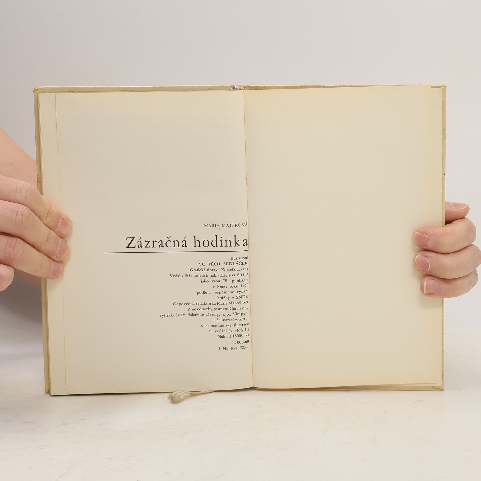 Marie Majerová Zázračná hodinka