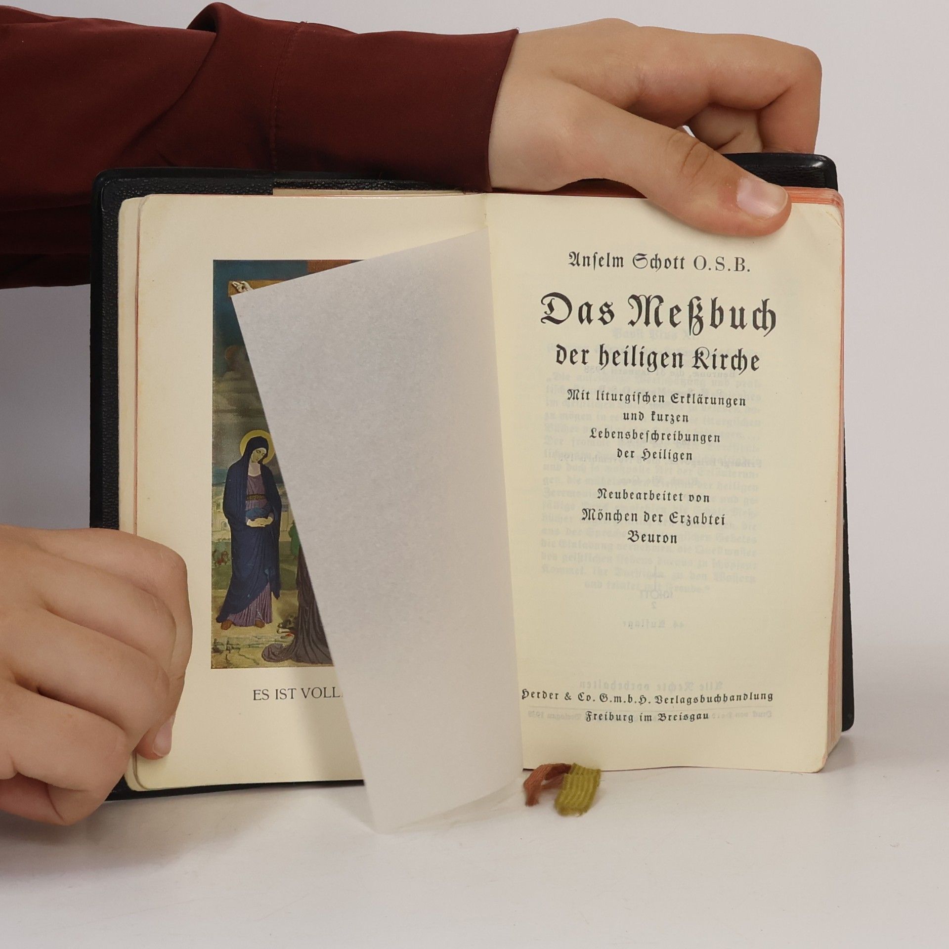 Anselm Schott Das Meßbuch der heiligen Kirche