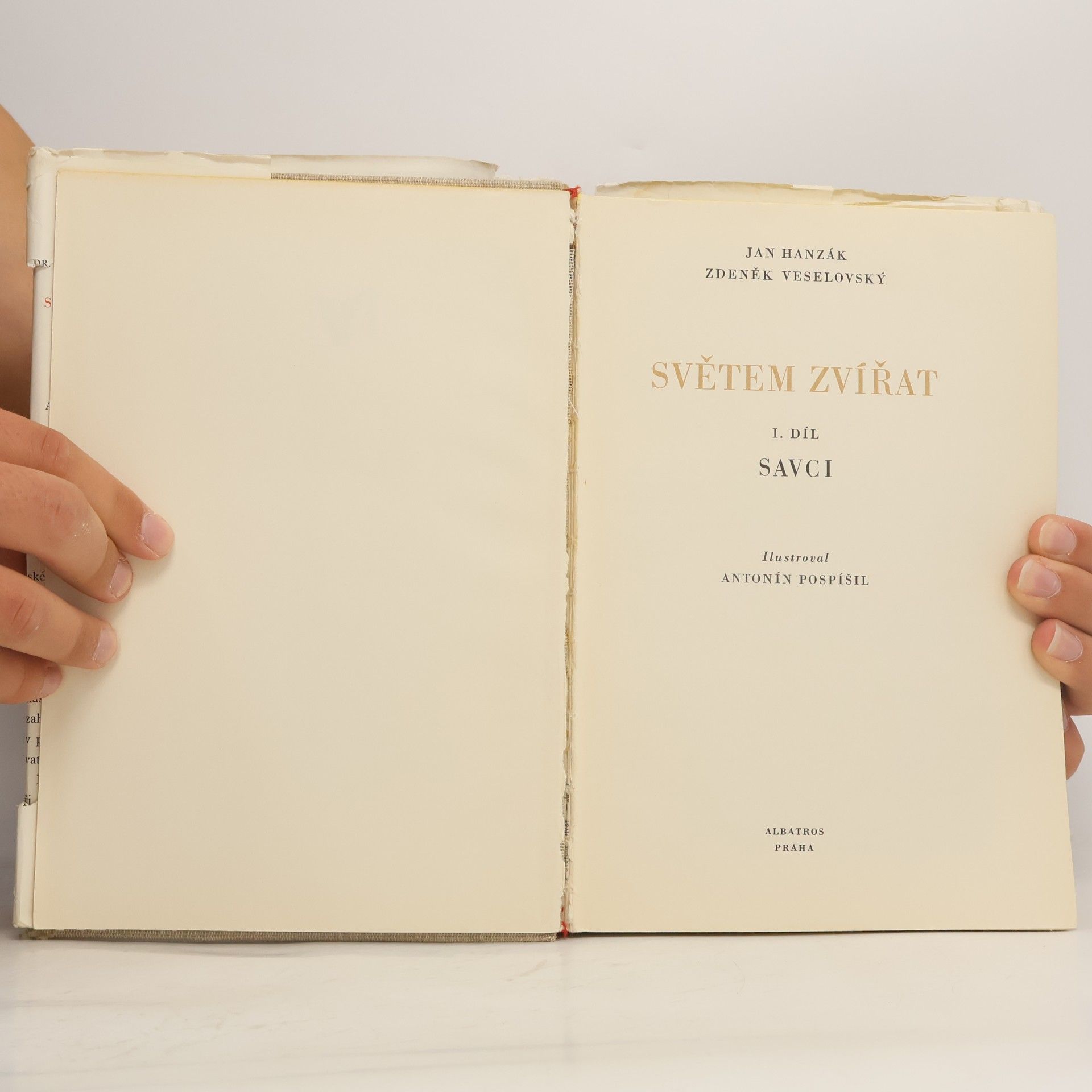 Jan Hanzák Světem zvířat díl I. Savci