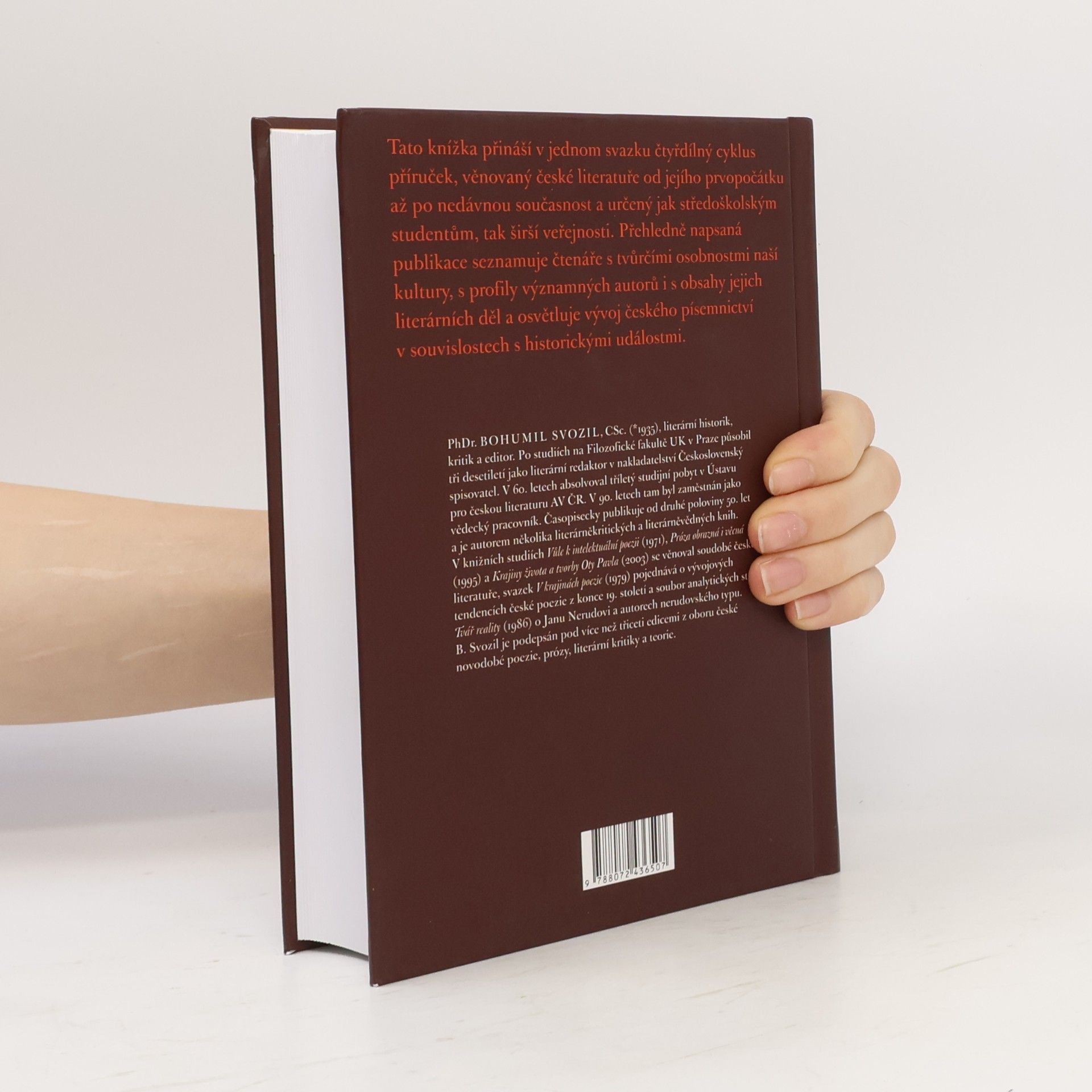 Bohumil Svozil Česká literatura ve zkratce. Období od 9. století po konec 20. století