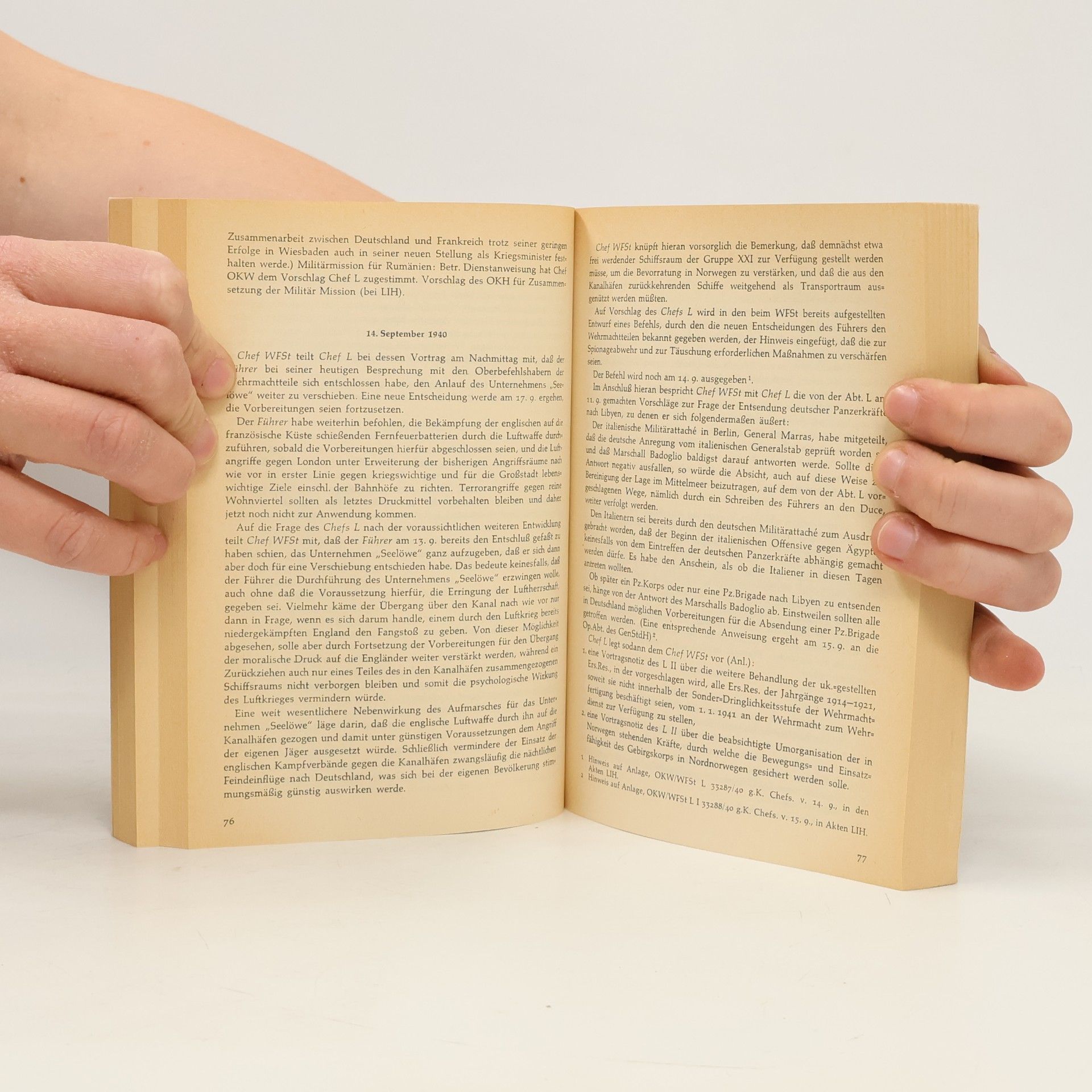 Percy Ernst Schramm Kriegstagebuch des Oberkommandos der Wehrmacht (Wehrmachtführungsstab) 1940-1941, 1. - Teilband I.
