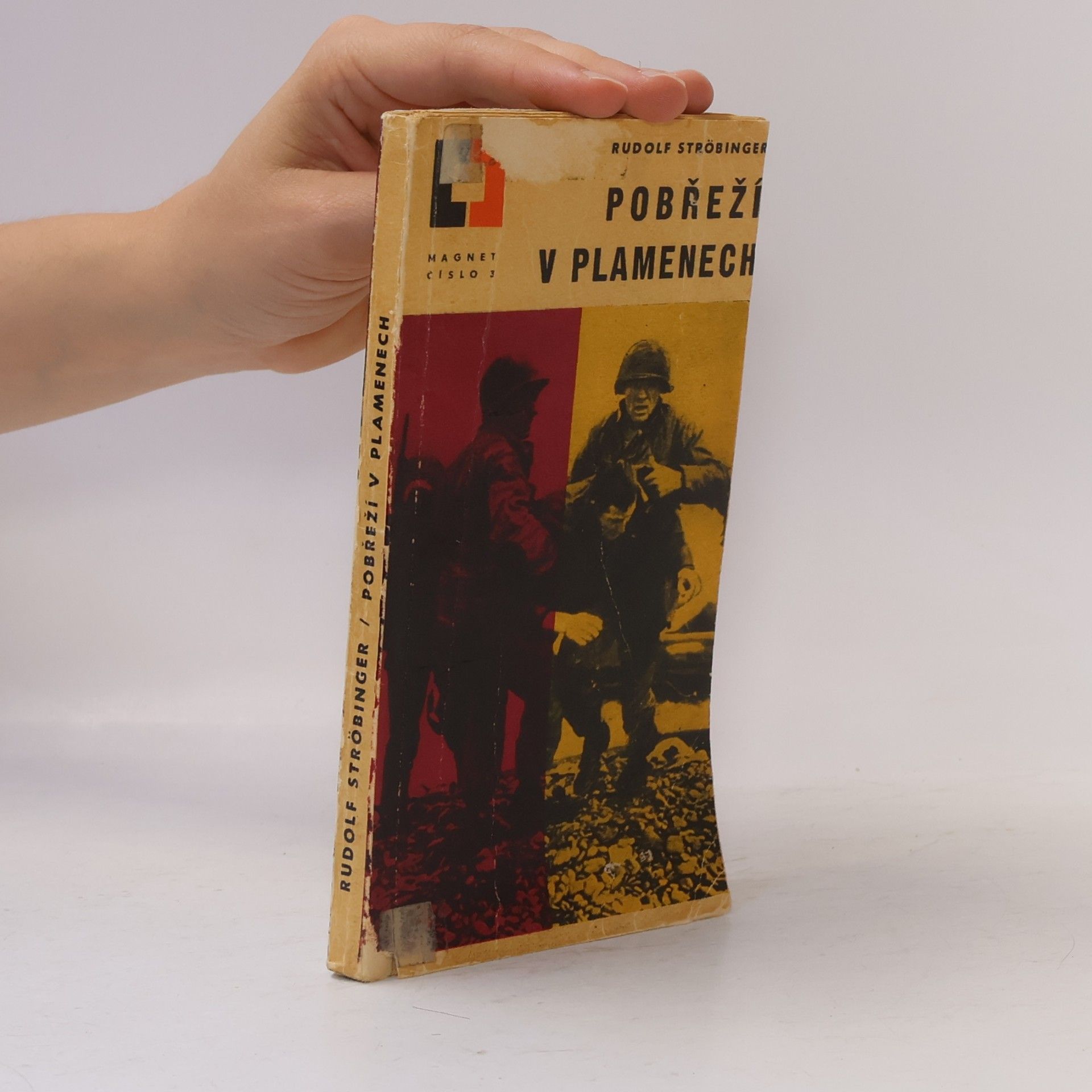 Rudolf Ströbinger Pobřeží v plamenech