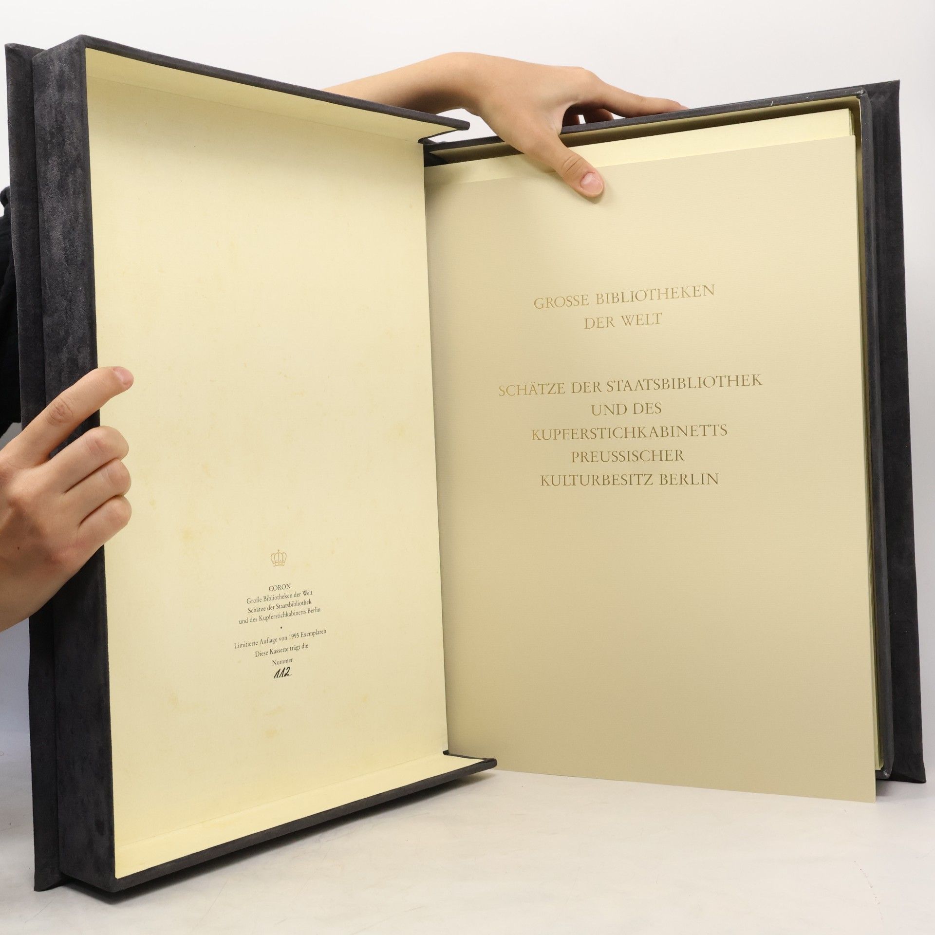 Kolektiv autorů Grosse Bibliotheken der Welt (Nummeriertes Exemplar)