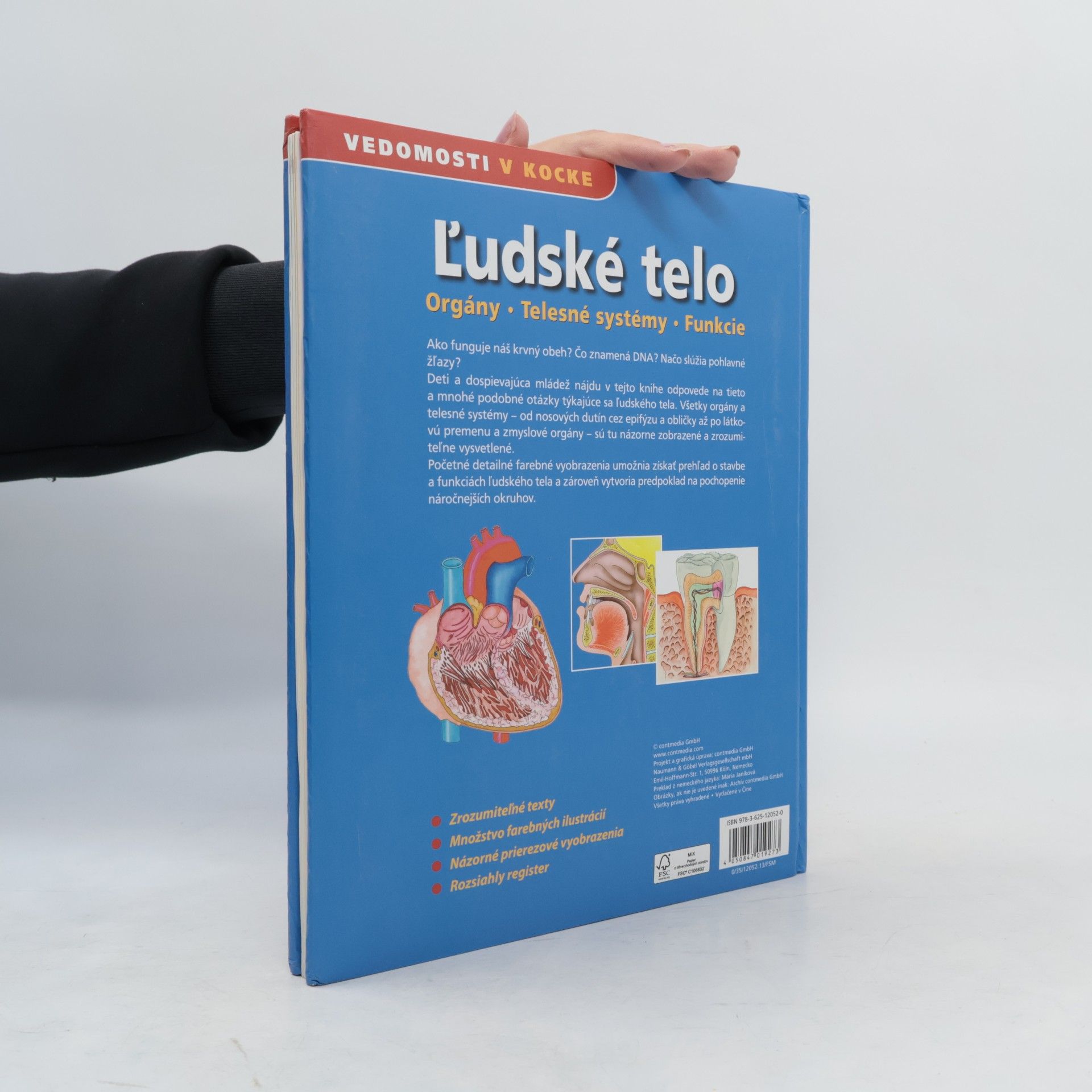 Various authors Ľudské telo. Orgány, telesné systémy, funkcie