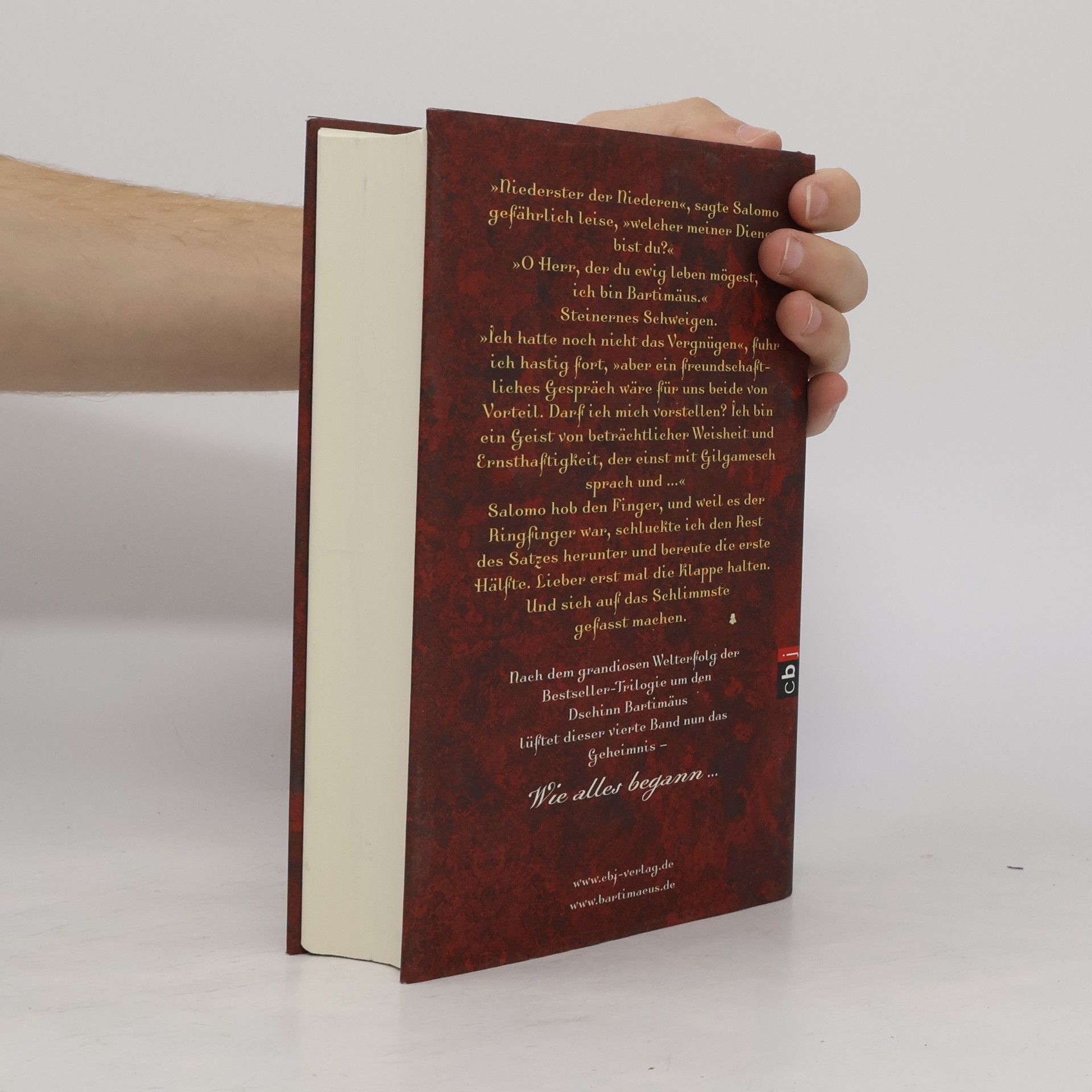 Jonathan Stroud Bartimäus: Der Ring des Salomo