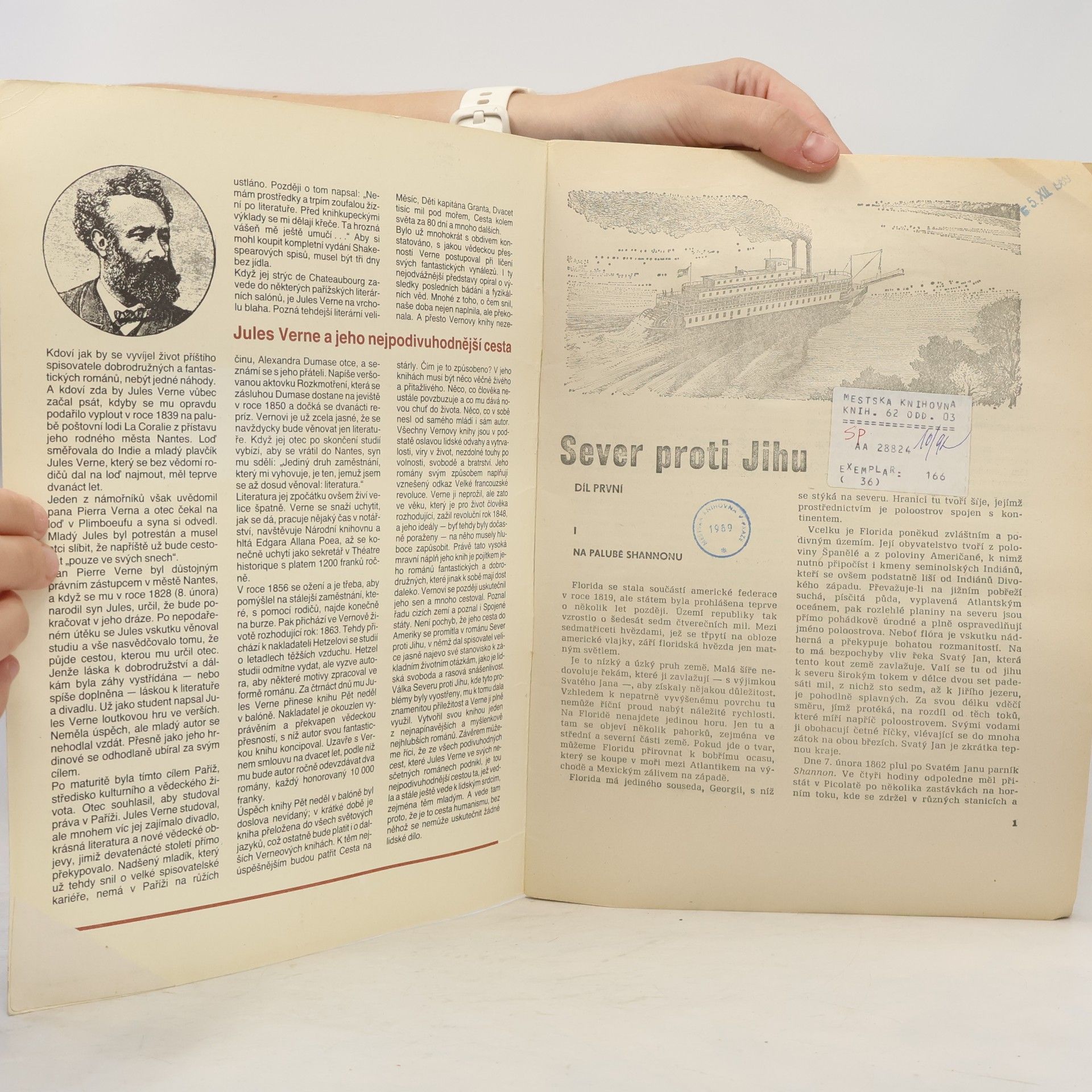 Jules Verne Sever proti Jihu