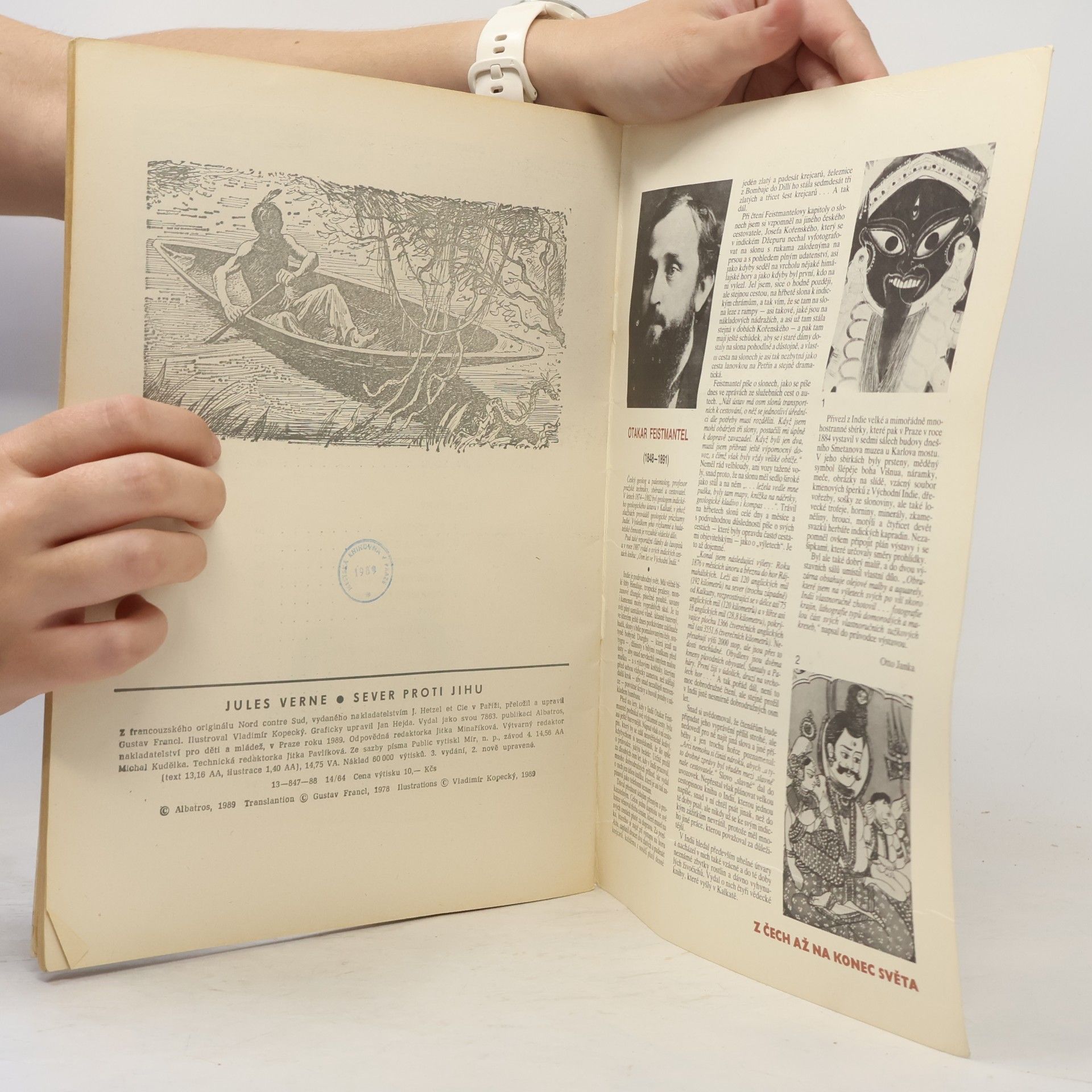 Jules Verne Sever proti Jihu