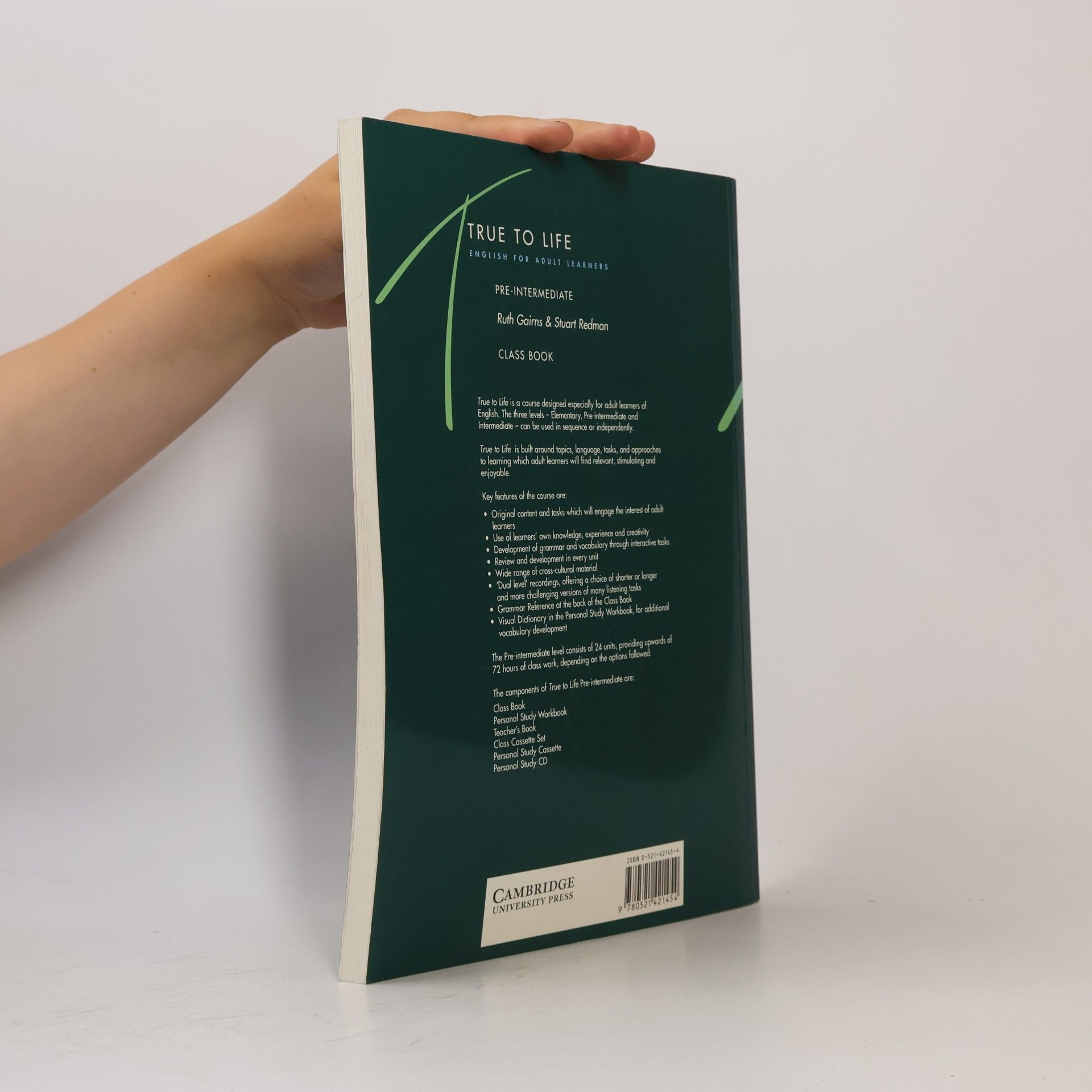 Ruth Gairns True to life: pre-intermediate: class book