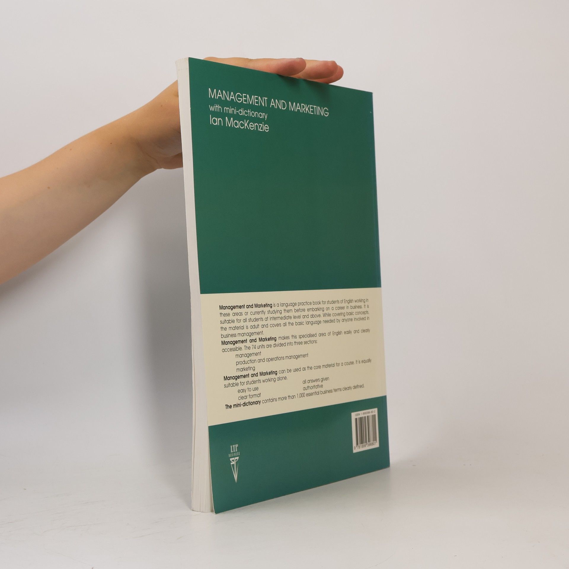 Ian MacKenzie Management and marketing with mini-dictionary