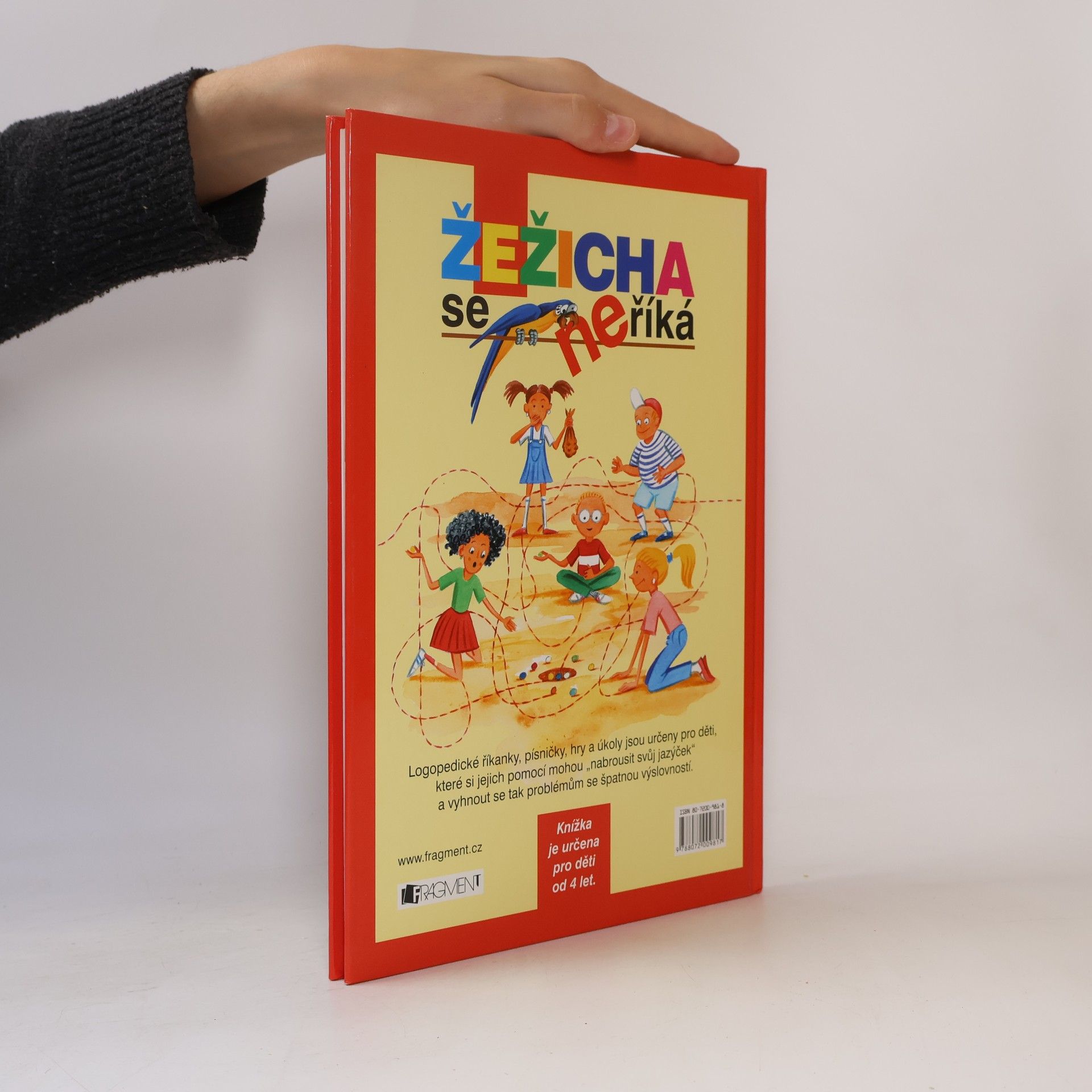 Ester Stará Žežicha se neříká : logopedické říkanky, zábavné úkoly, jazykolamy