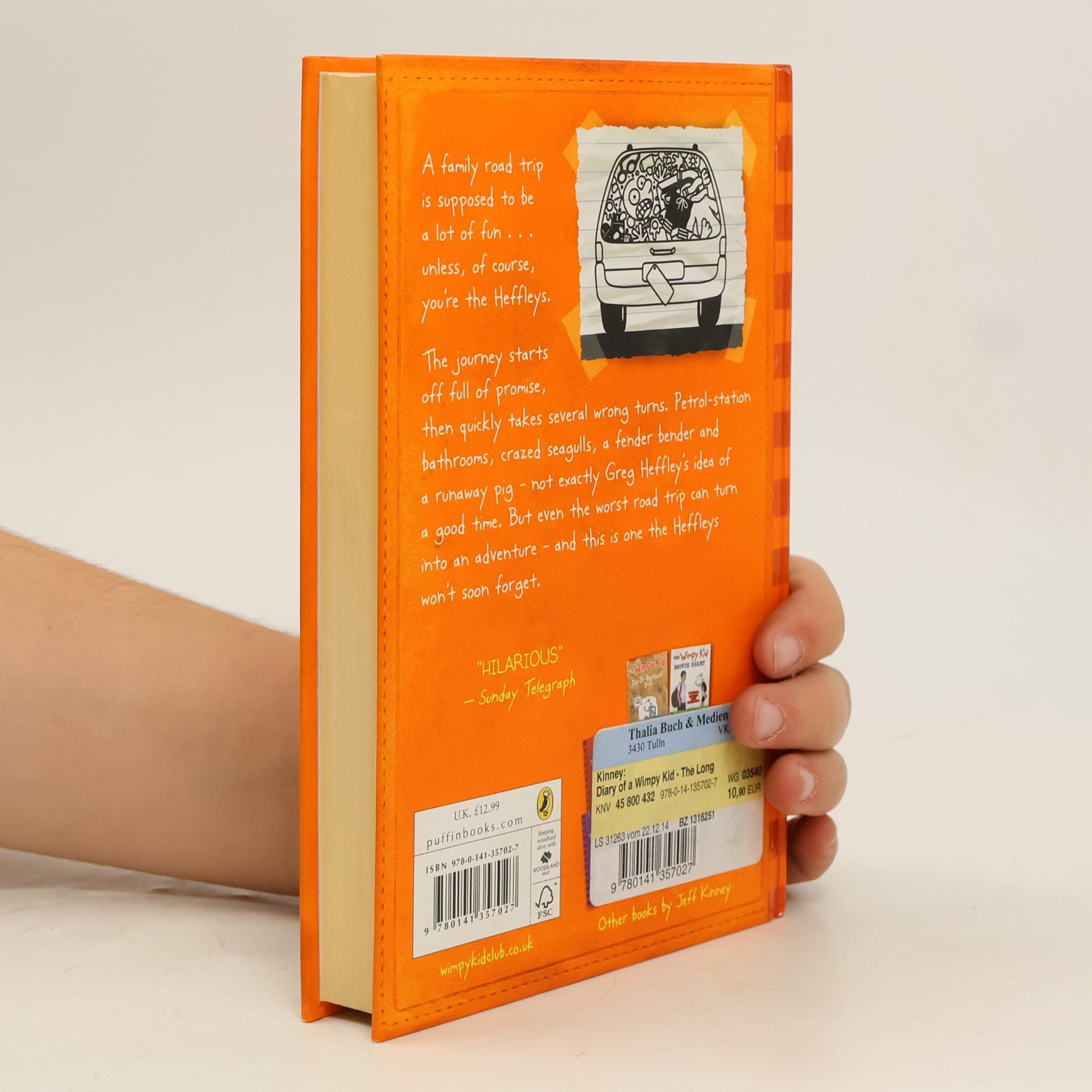 Jeff Kinney Diary of a wimpy kid. The long haul
