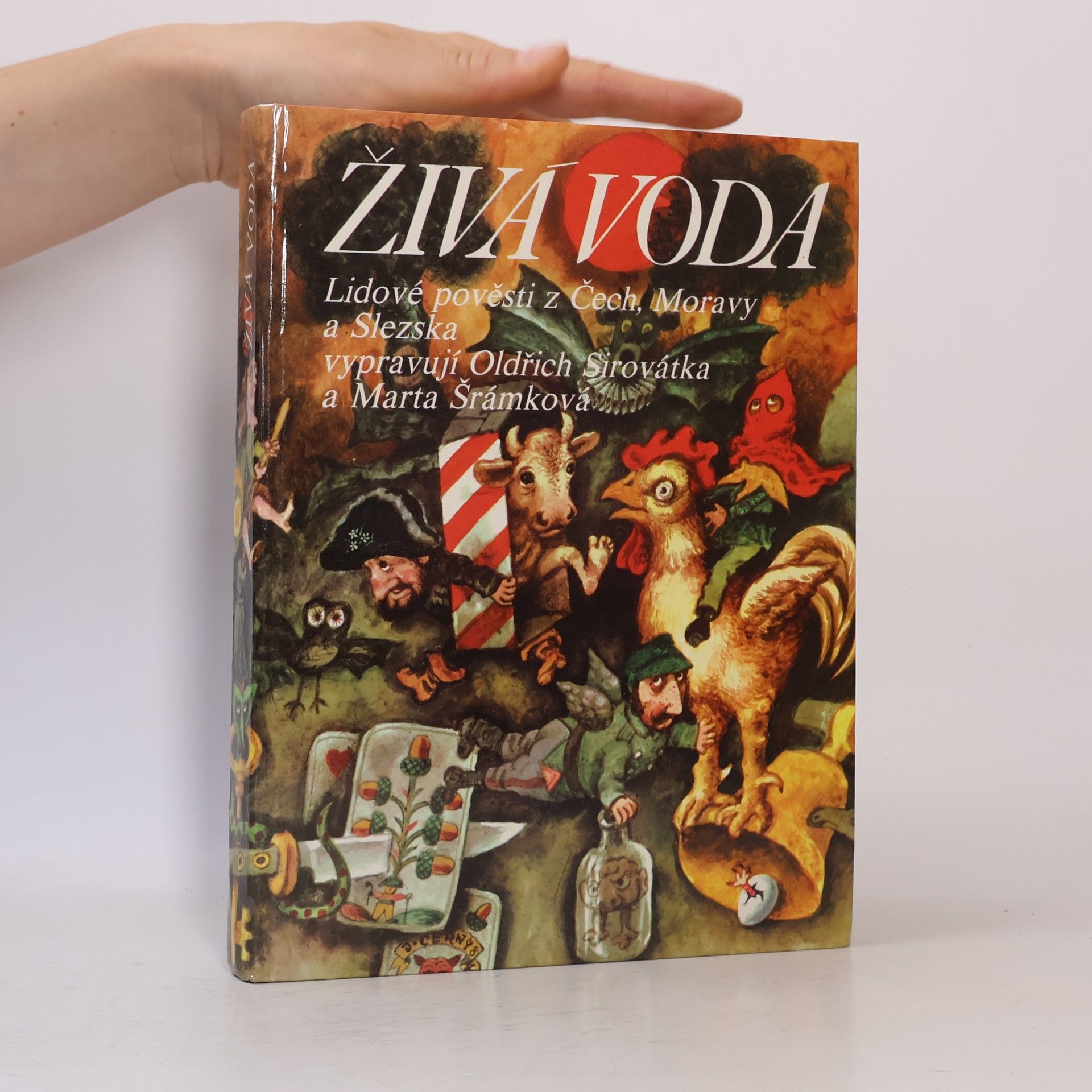Marta Šrámková Živá voda. Lidové pověsti z Čech, Moravy a Slezska