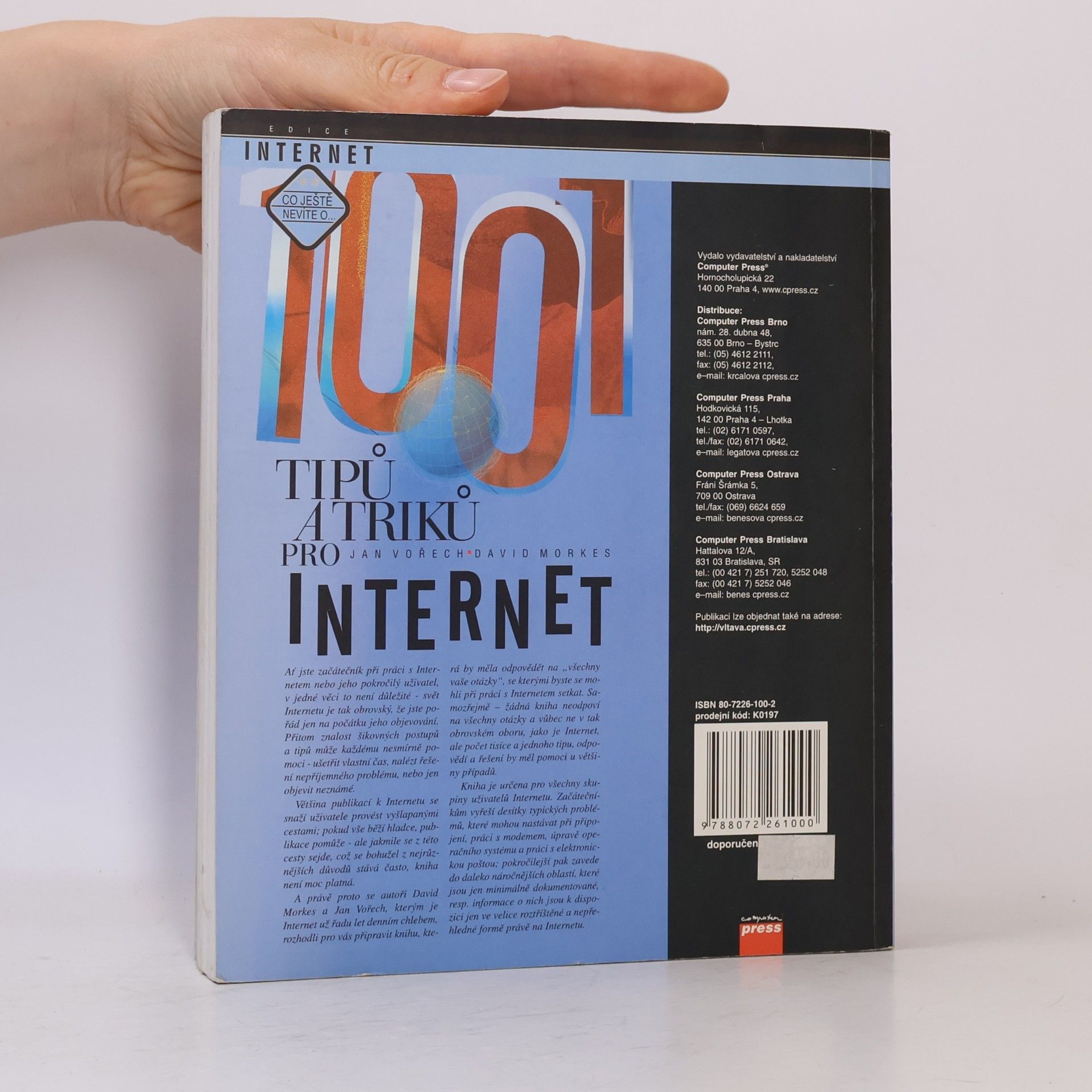 Jan Vořech 1001 tipů a triků pro Internet
