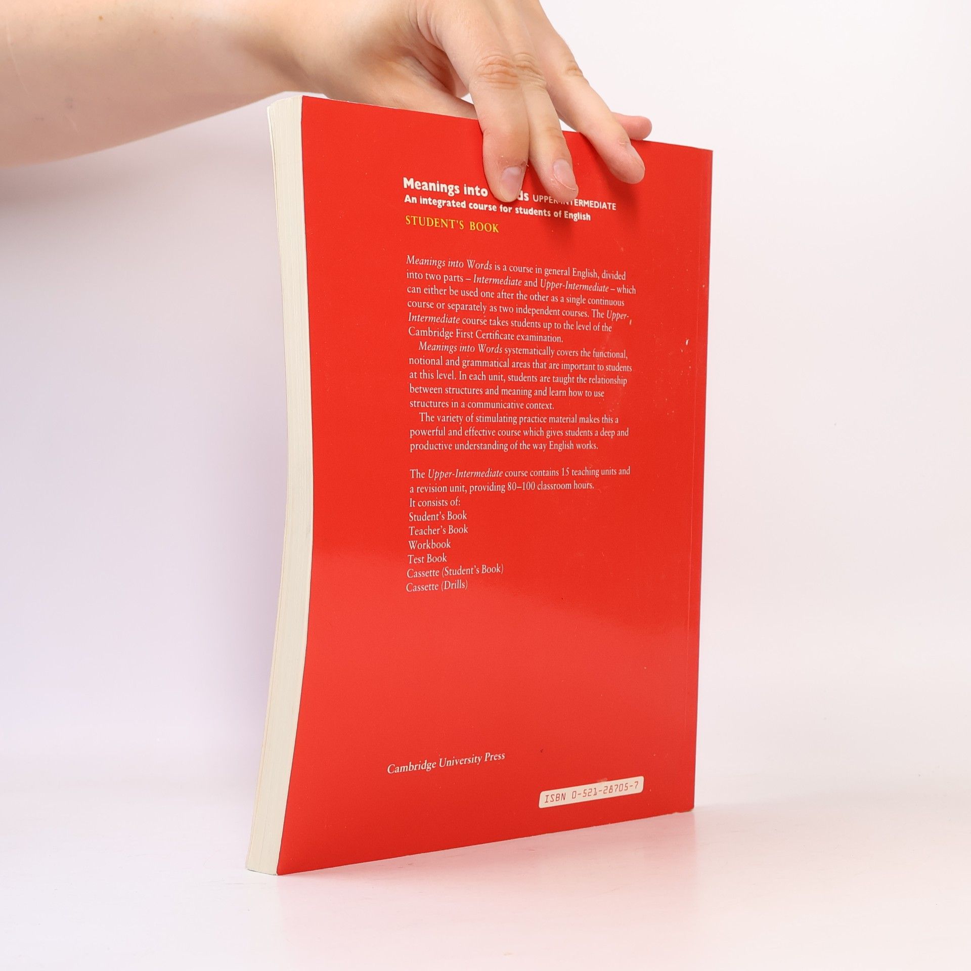 Adrian Doff Meanings into words : upper-intermediate : student's book