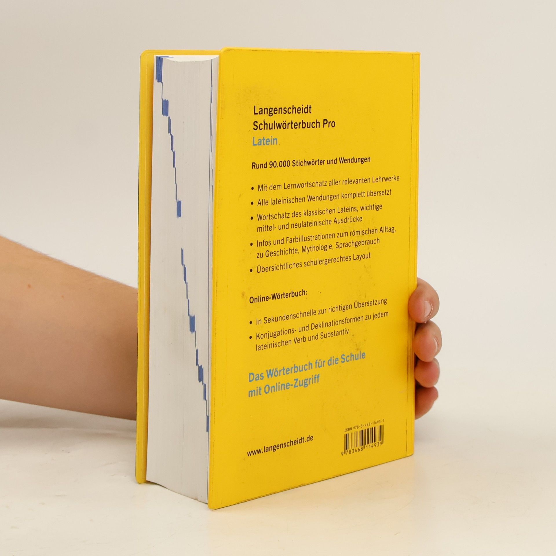 Langenscheidt Schulwörterbücher Pro: Langenscheidt Schulwörterbuch Pro Latein - Buch mit Online-Anbindung