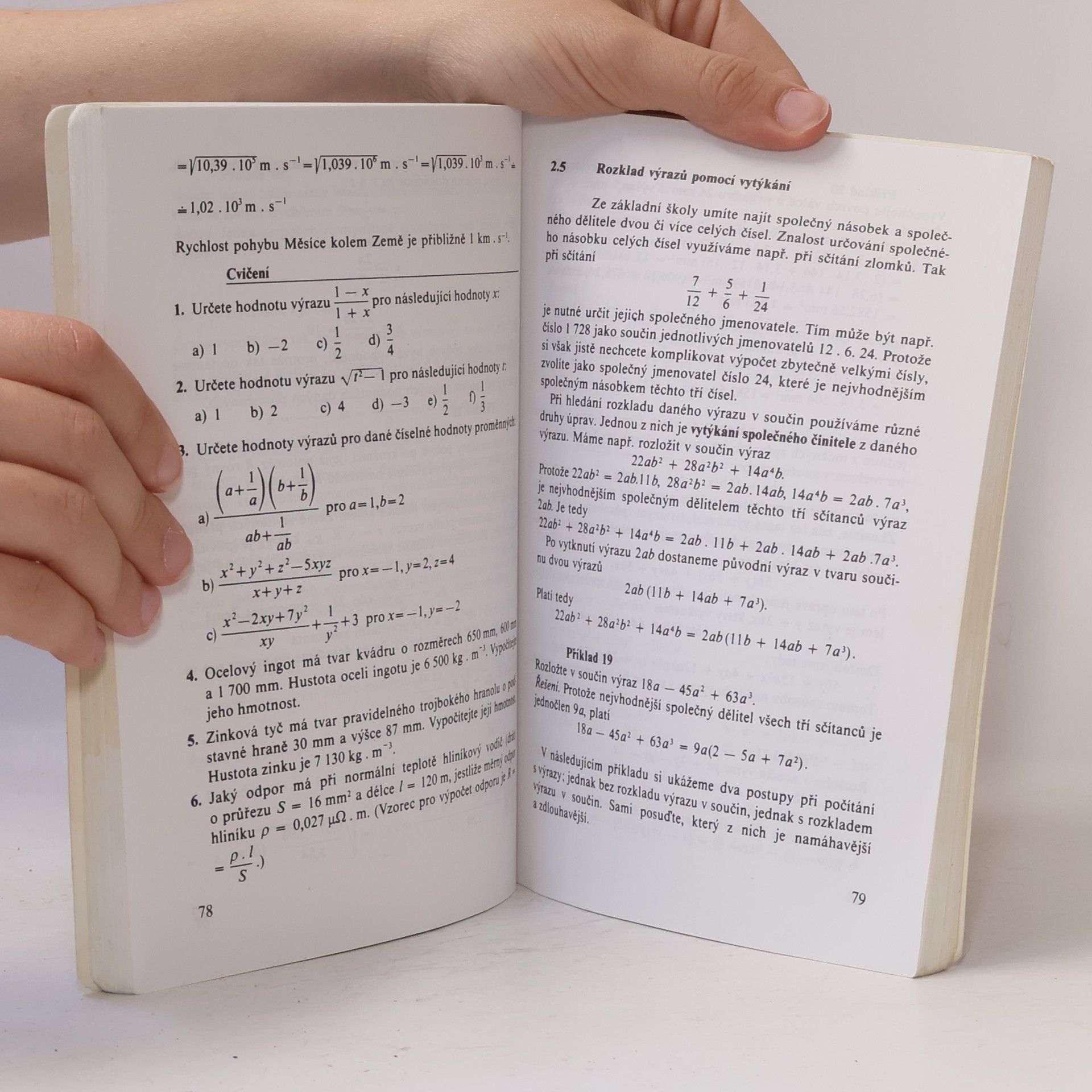 Emil Calda Matematika pro střední odborné školy a studijní obory středních odborných učilišť 1. část