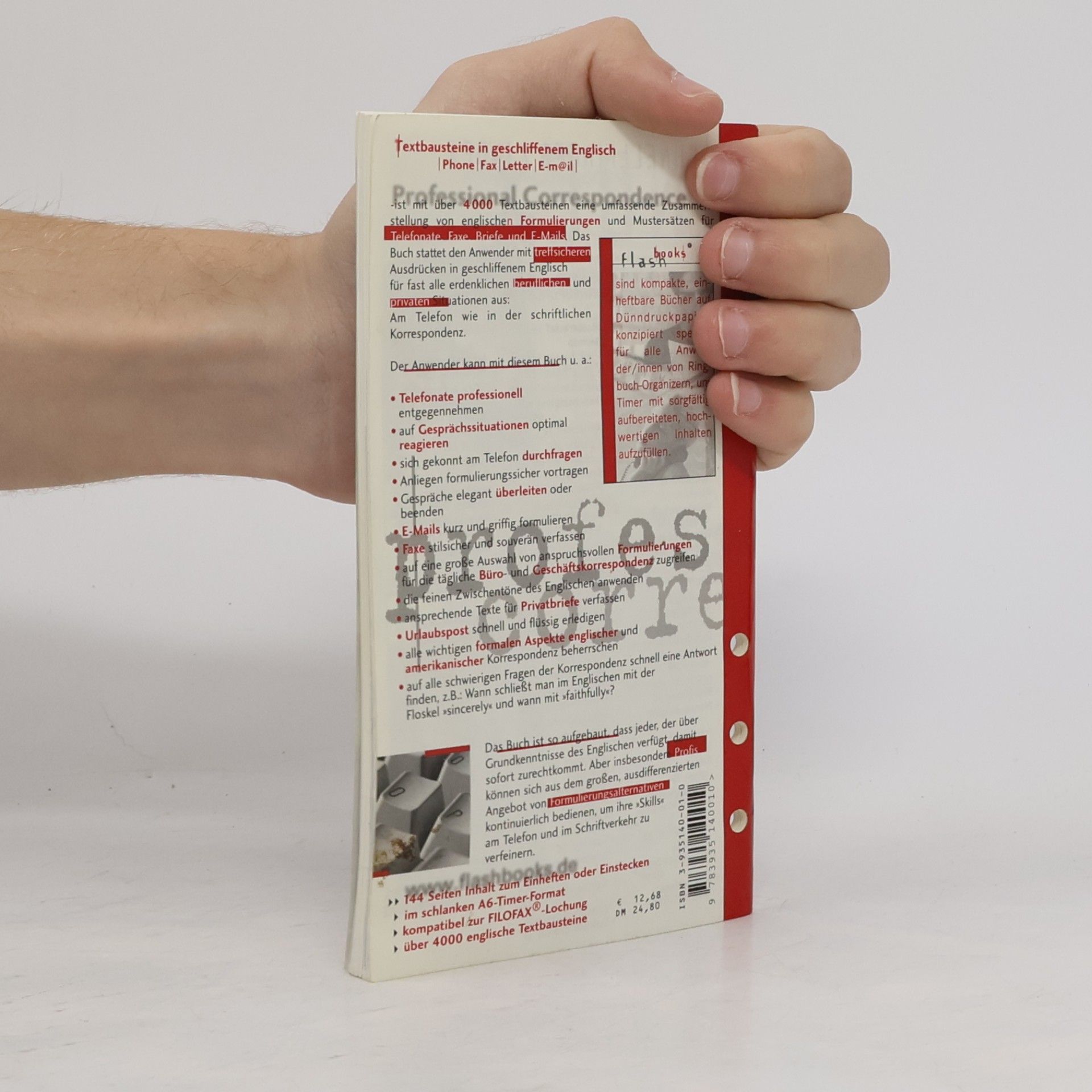 Florian Kepper Flash Books - 1: Professional Correspondence