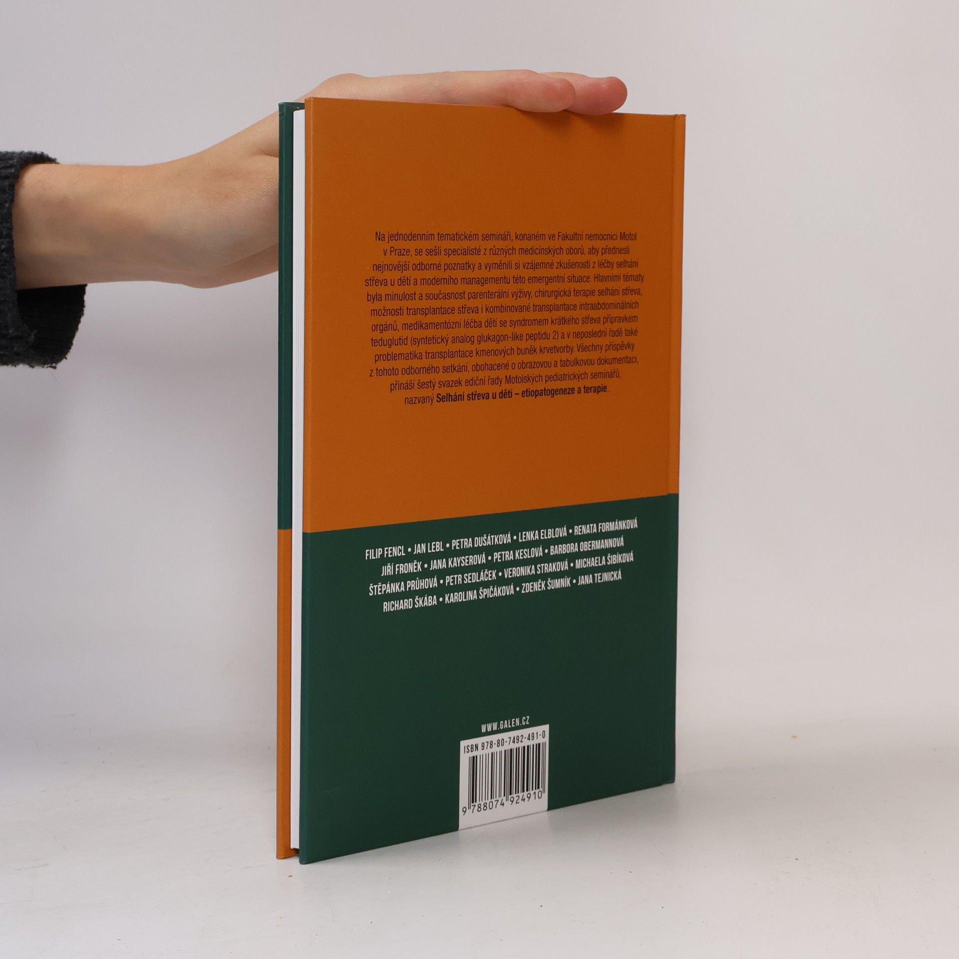 Autores varios Selhání střeva u dětí / Etiopatogeneze a terapie