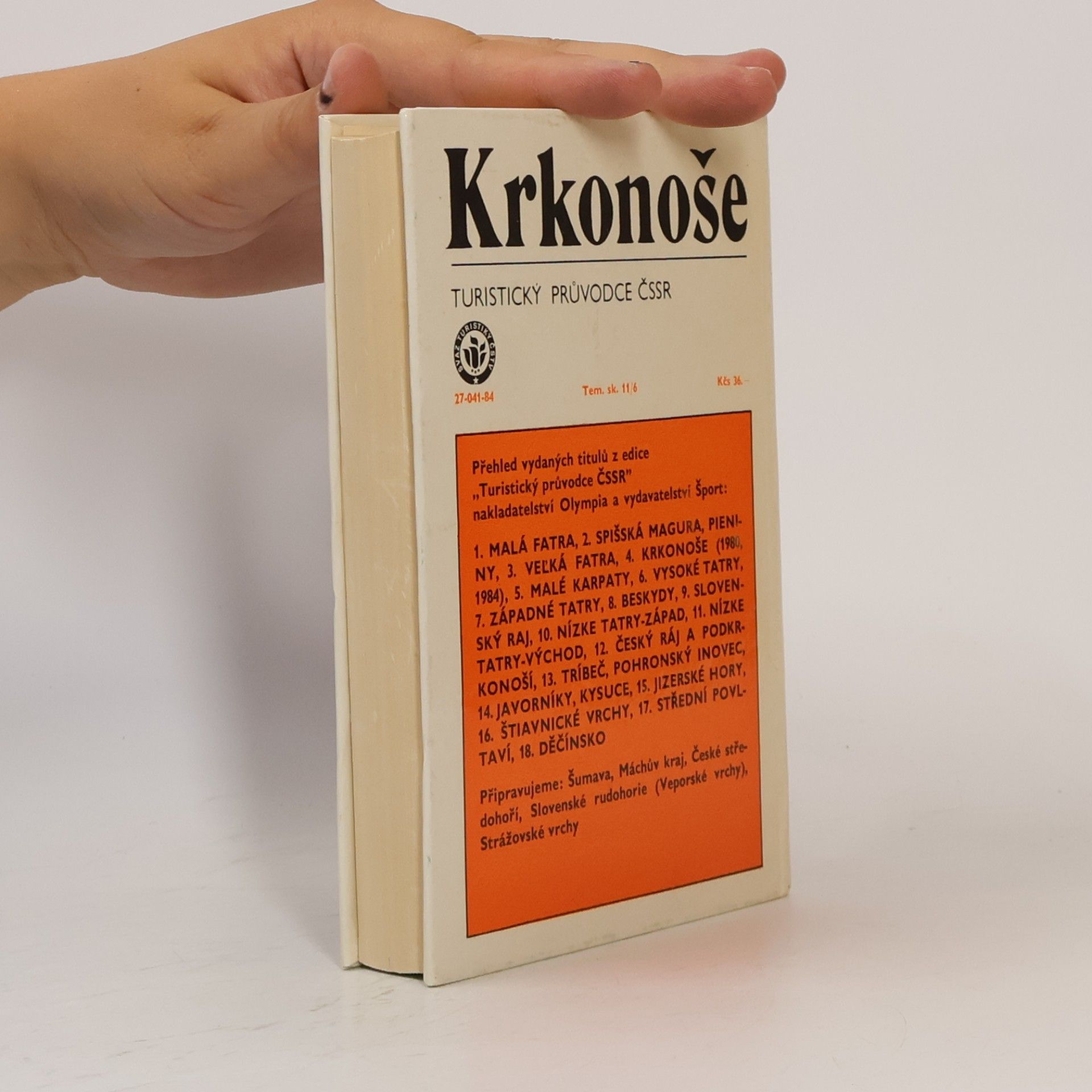 Kolektiv autorů Krkonoše. Turistický průvodce ČSSR