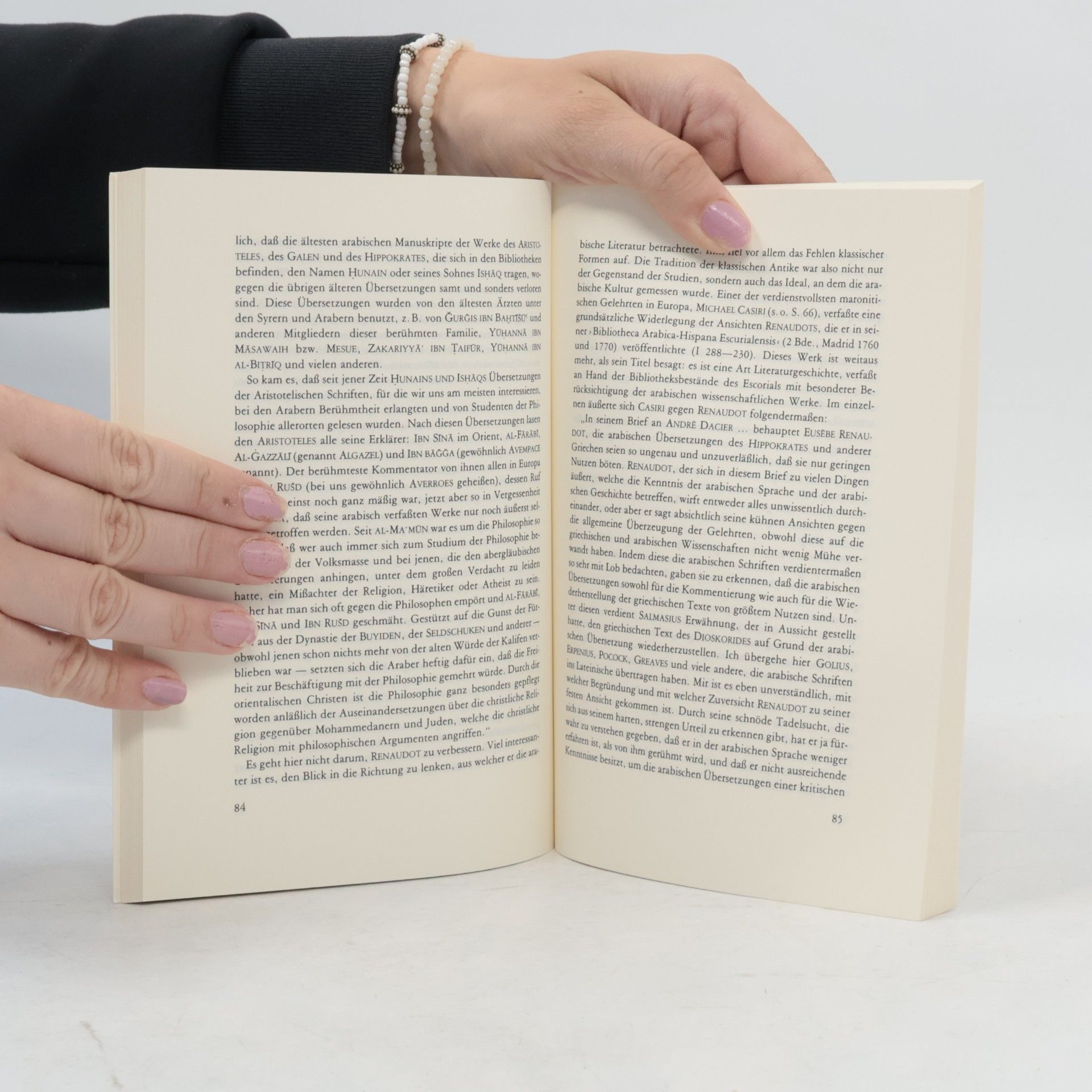 Felix Klein-Franke Erträge der Forschung: Die klassische Antike in der Tradition des Islam