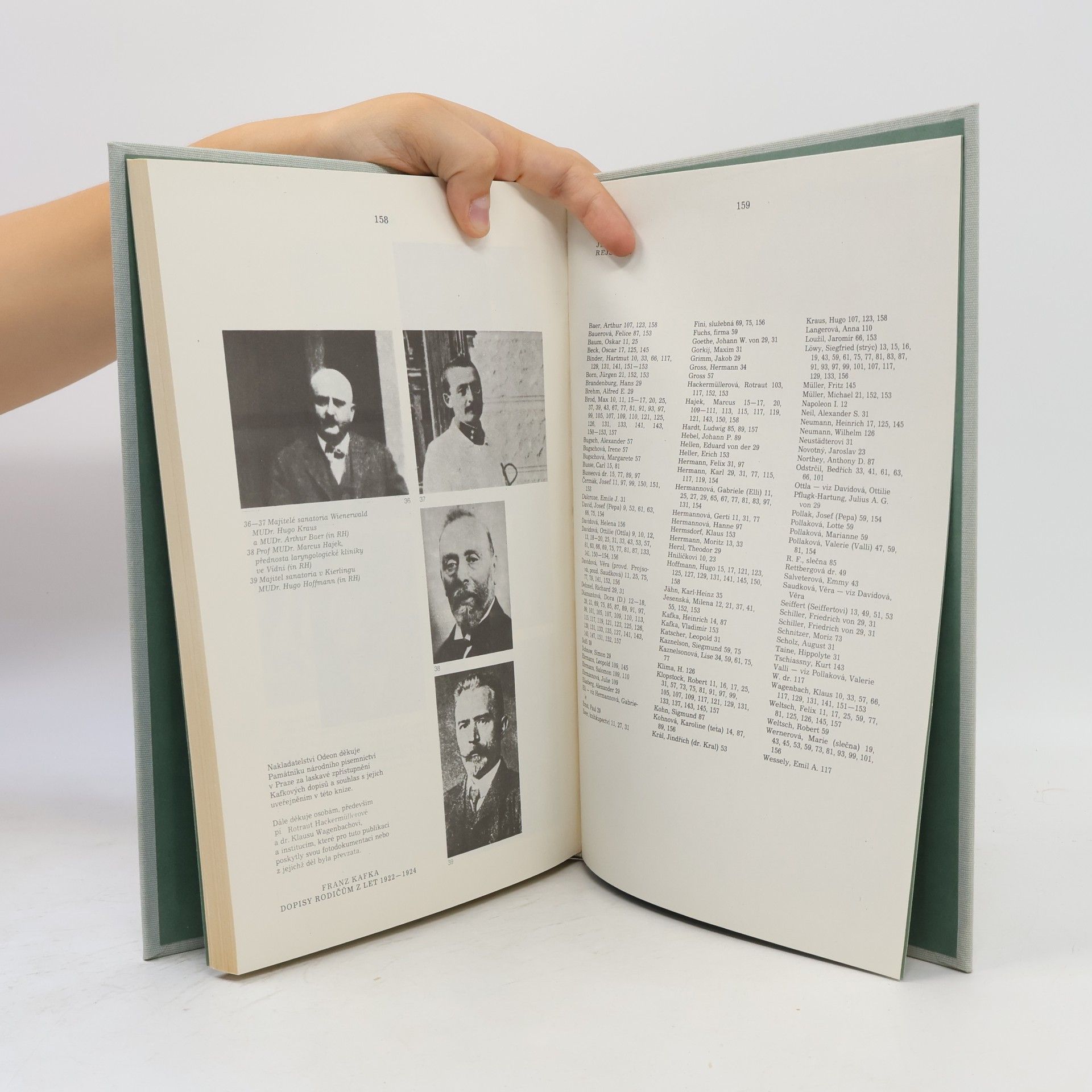 Franz Kafka Dopisy rodičům z let 1922-1924