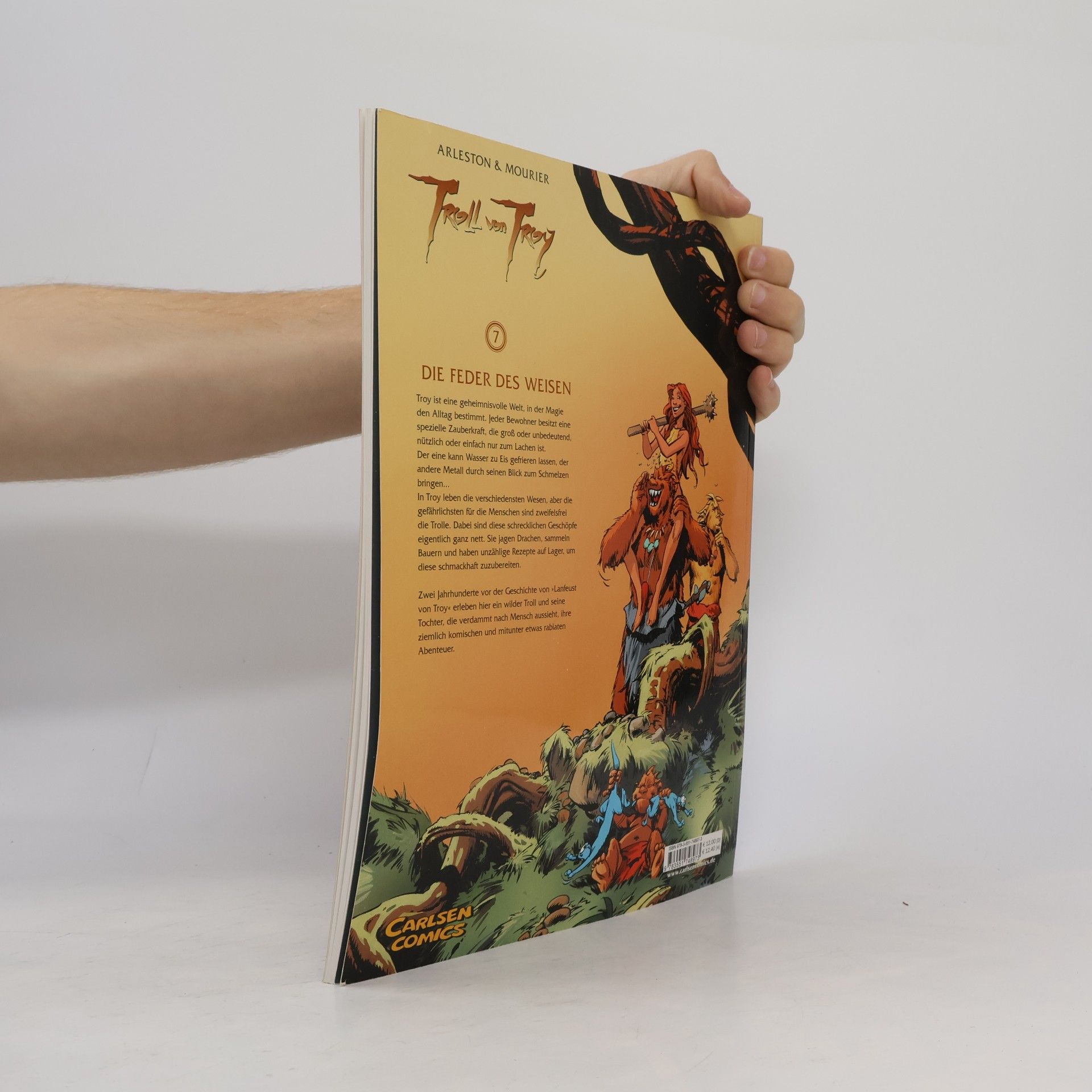 Jean-Louis Mourier Troll von Troy 7: Die Feder des Weisen