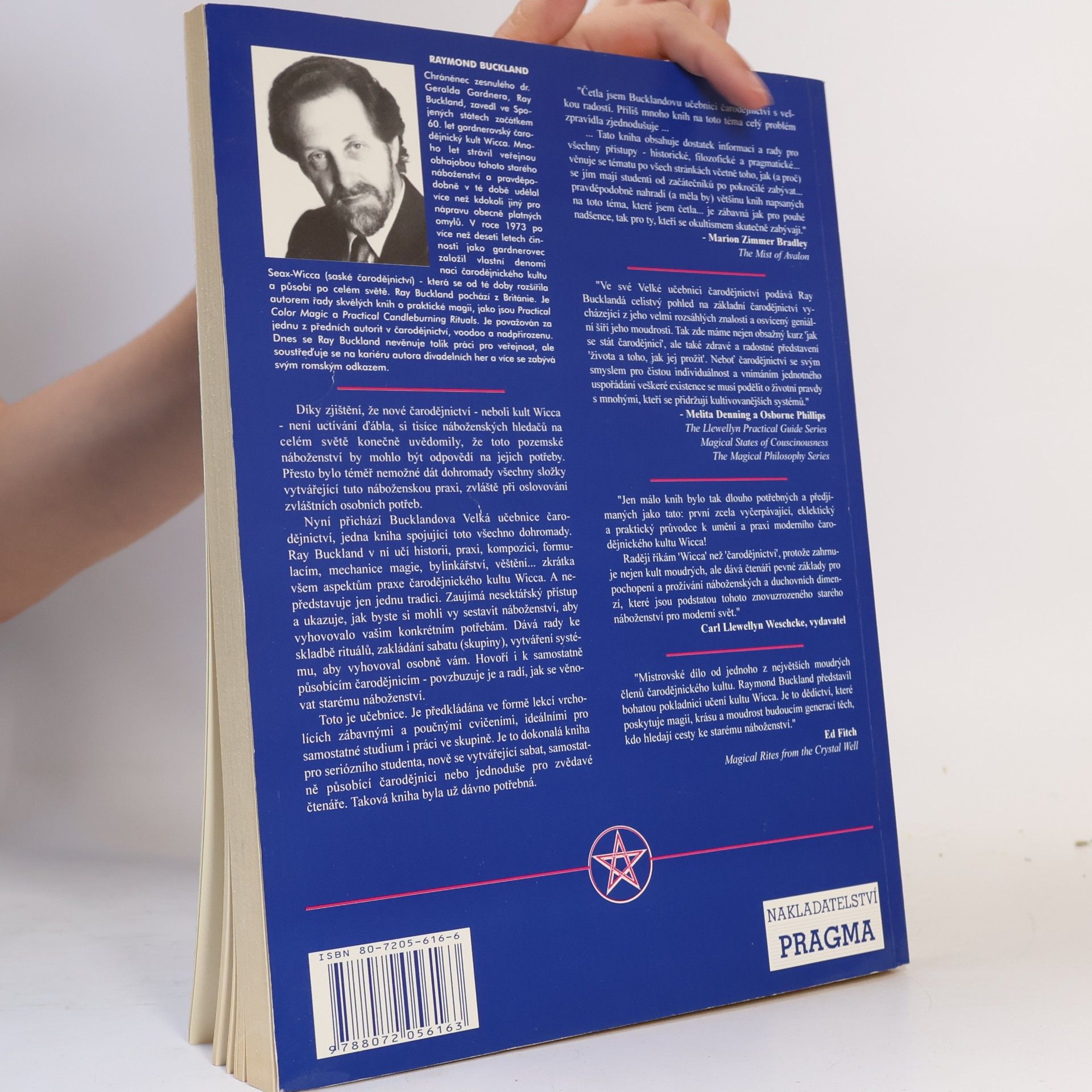 Raymond Buckland Velká učebnice čarodějnictví a magie