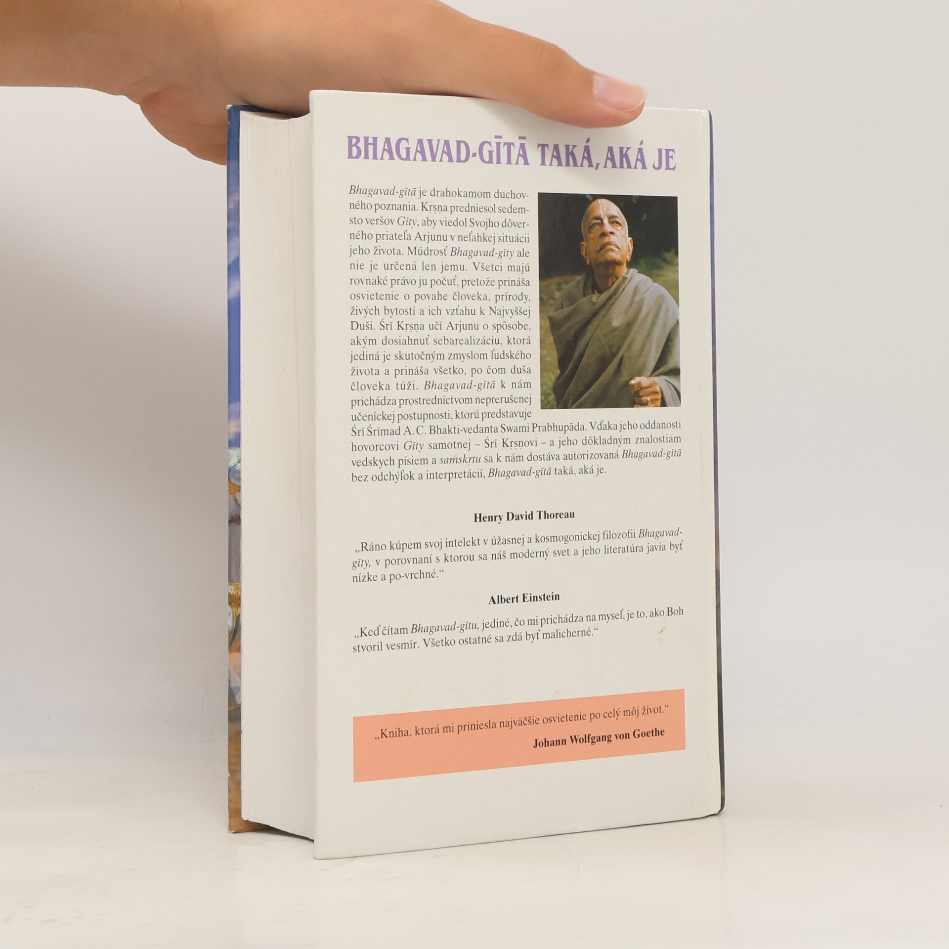 A. C. Bhaktivedanta Swami Prabhupada Bhagavad Gíta